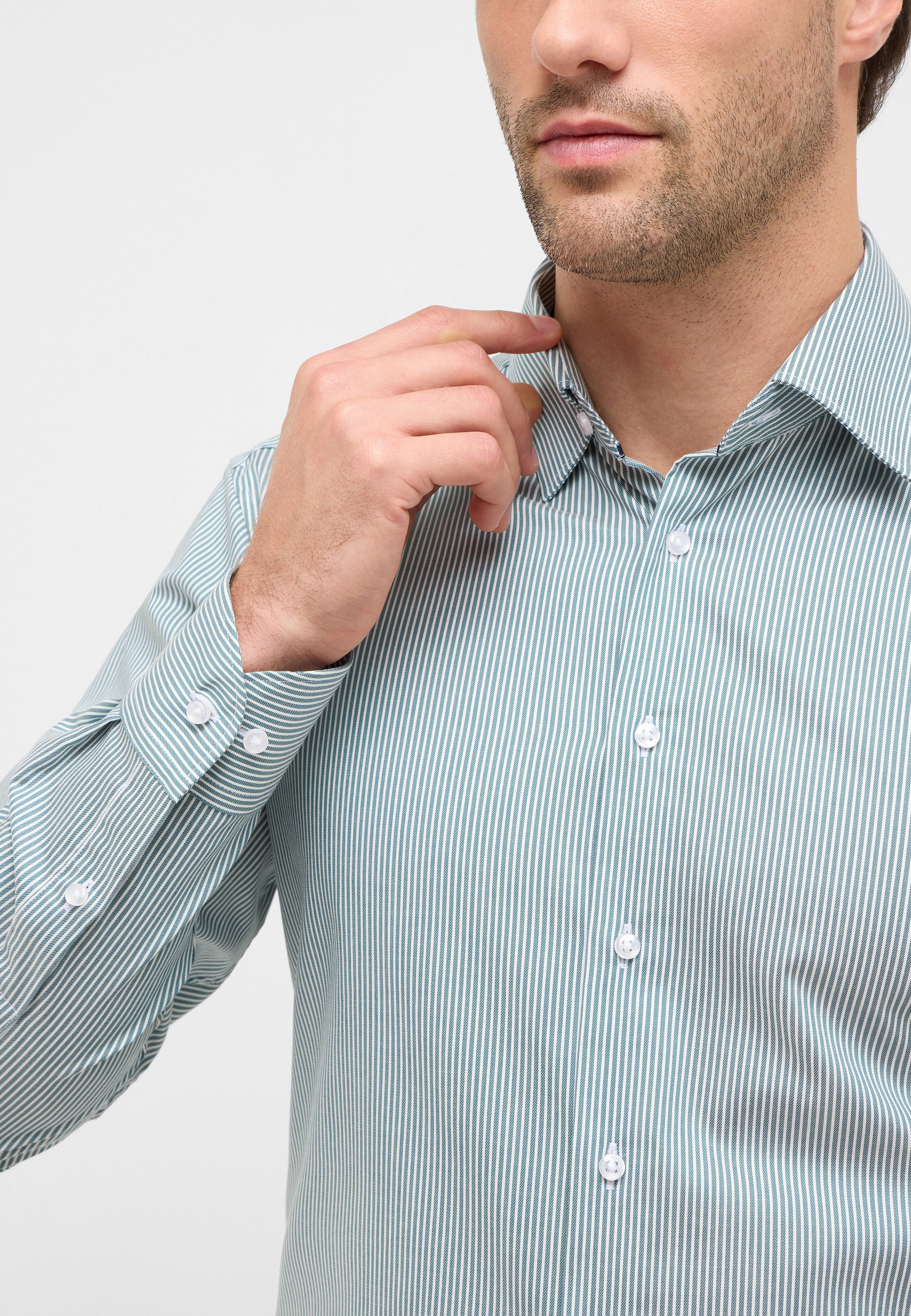 Thumbnail - Eterna Langarmhemd "MODERN FIT" NON IRON (bügelfrei)