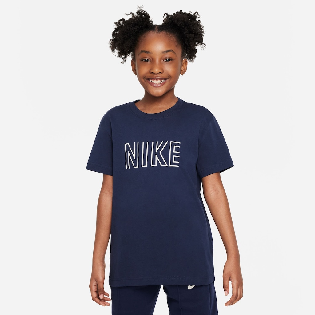 Nike Sportswear T-Shirt »G NSW BF TEE PRNT SW - für Kinder«