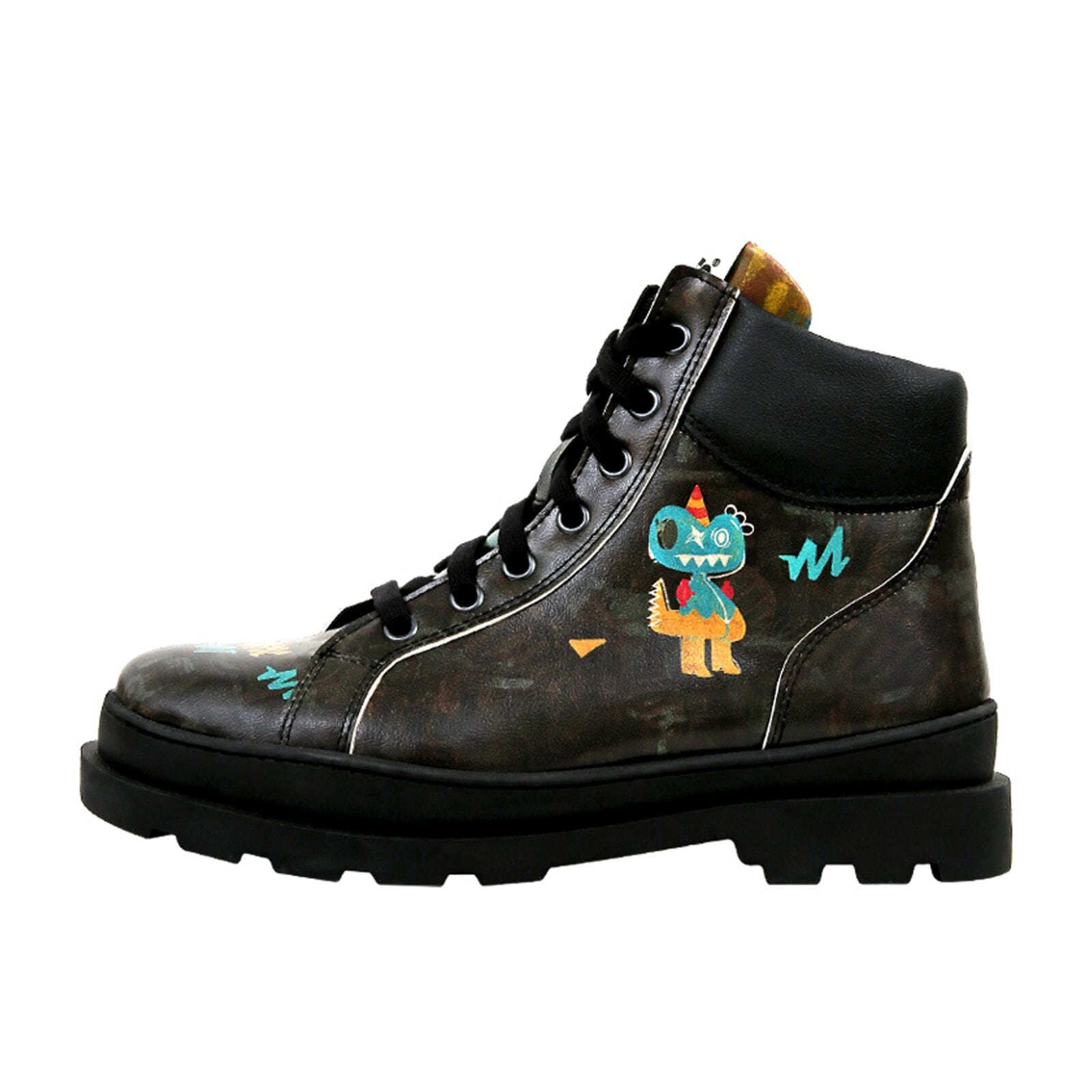 DOGO Winterboots "Adriana Rain Waters My Soul Damen Stiefeletten, Adriana Brick In" Handgefertigt