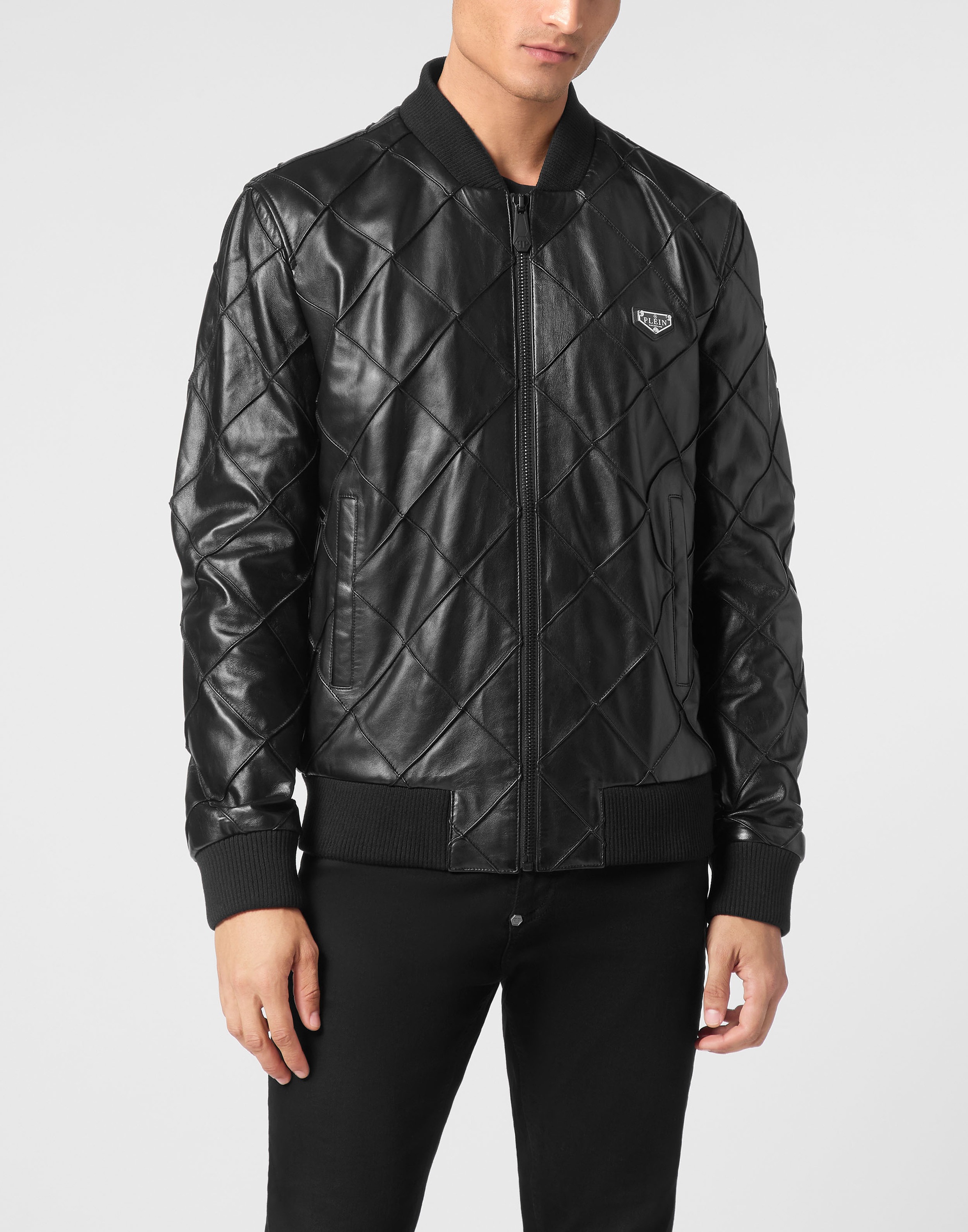 PHILIPP PLEIN Lederjacke »Leder-Bomber«