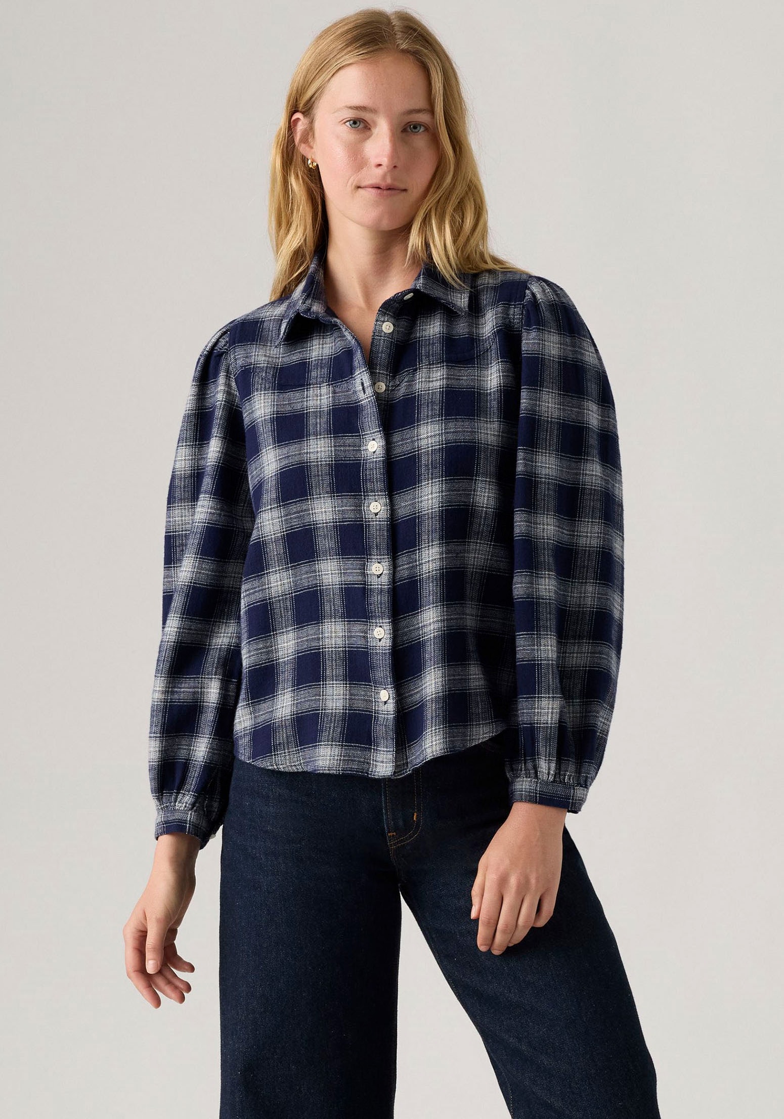 Levis Langarmbluse, Mit Puffärmel günstig online kaufen