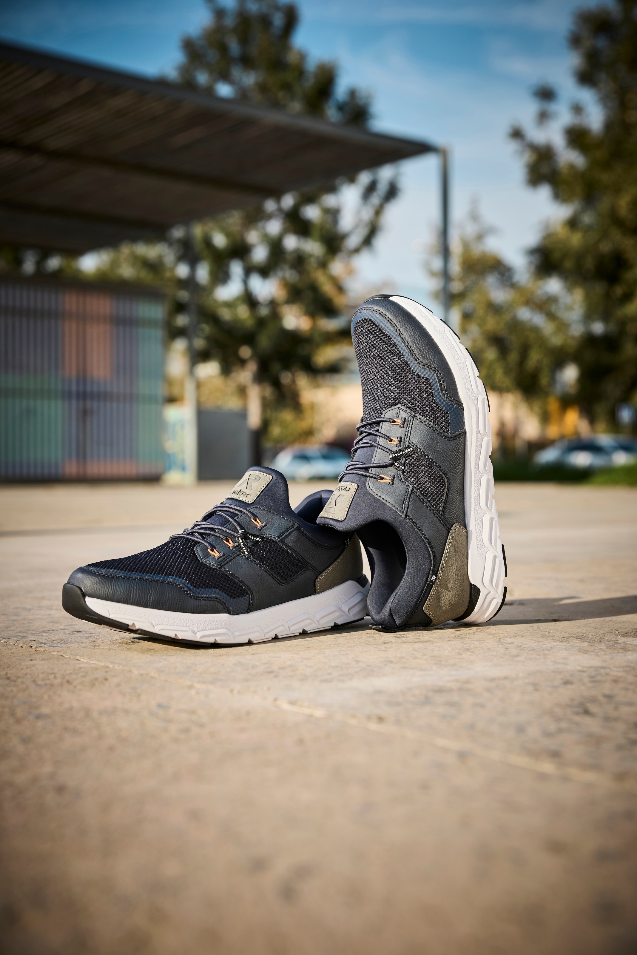 RIEKER Sport Slip-On Sneaker, aus der neuen Christoph Kramer Kollektion, mit MemoCup-Innensohle