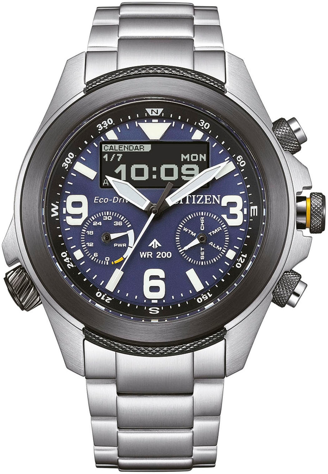 Citizen Solaruhr Armbanduhr Herrenuhr Edelstah...