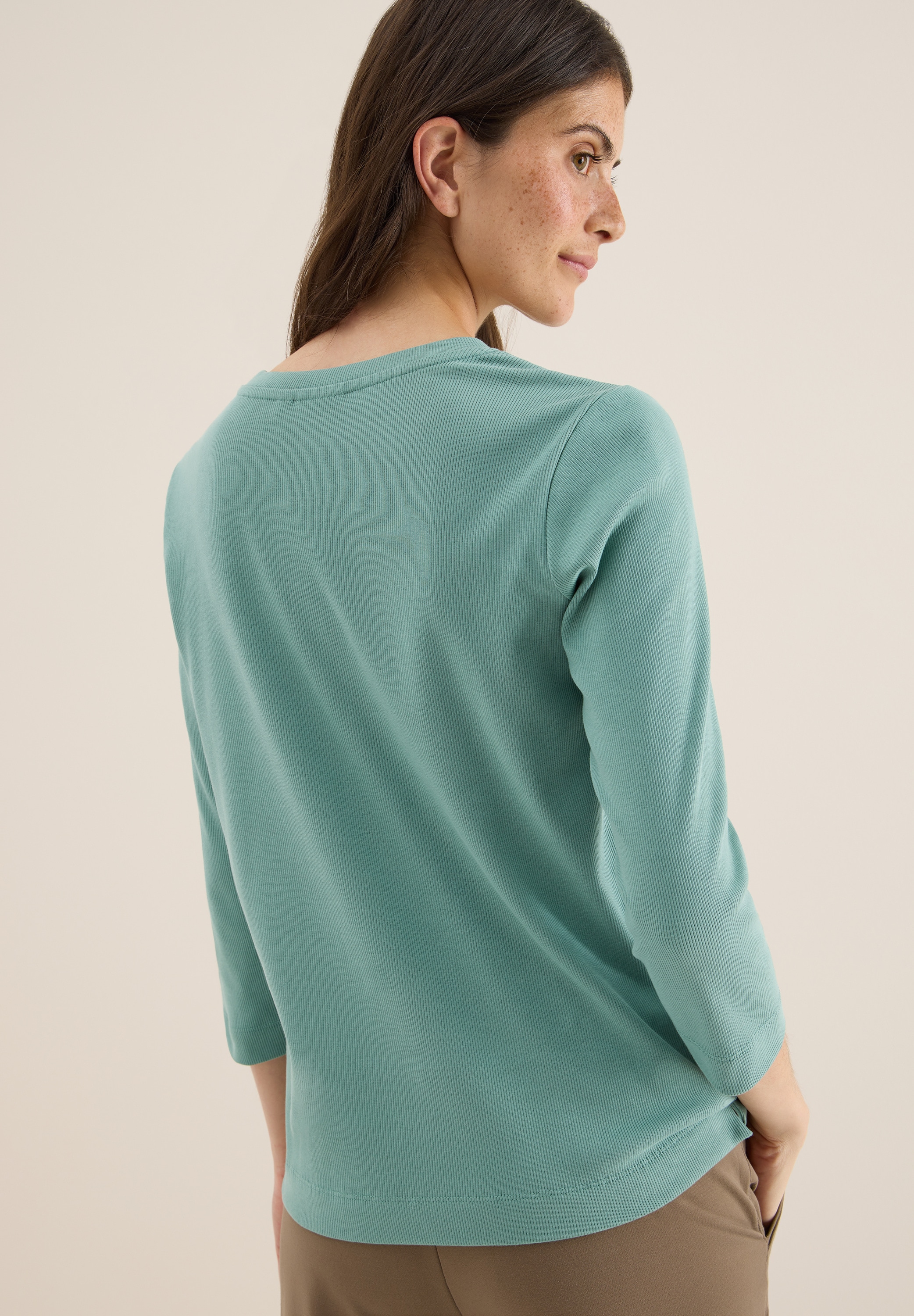 Cecil 3/4-Arm-Shirt, mit 3/4-Ärmel