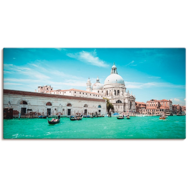 Artland Wandbild »Venedig Santa Maria della Salute I«, Italien, (1 St.),  als Alubild, Leinwandbild, Wandaufkleber oder Poster in versch. Größen  bestellen | BAUR