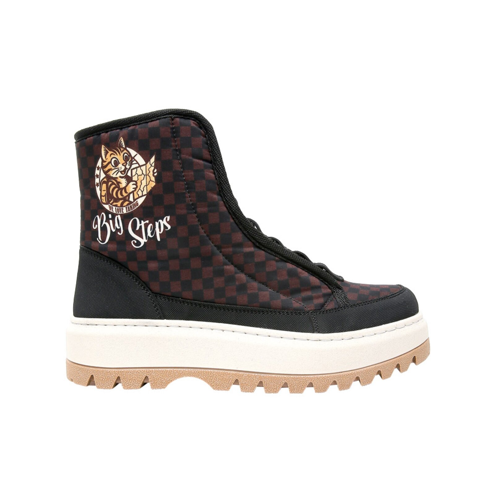 DOGO Winterstiefel »Shelly Boots Schnürstiefel Big Steps Cat Damen Stiefeletten«  Handgefertigt