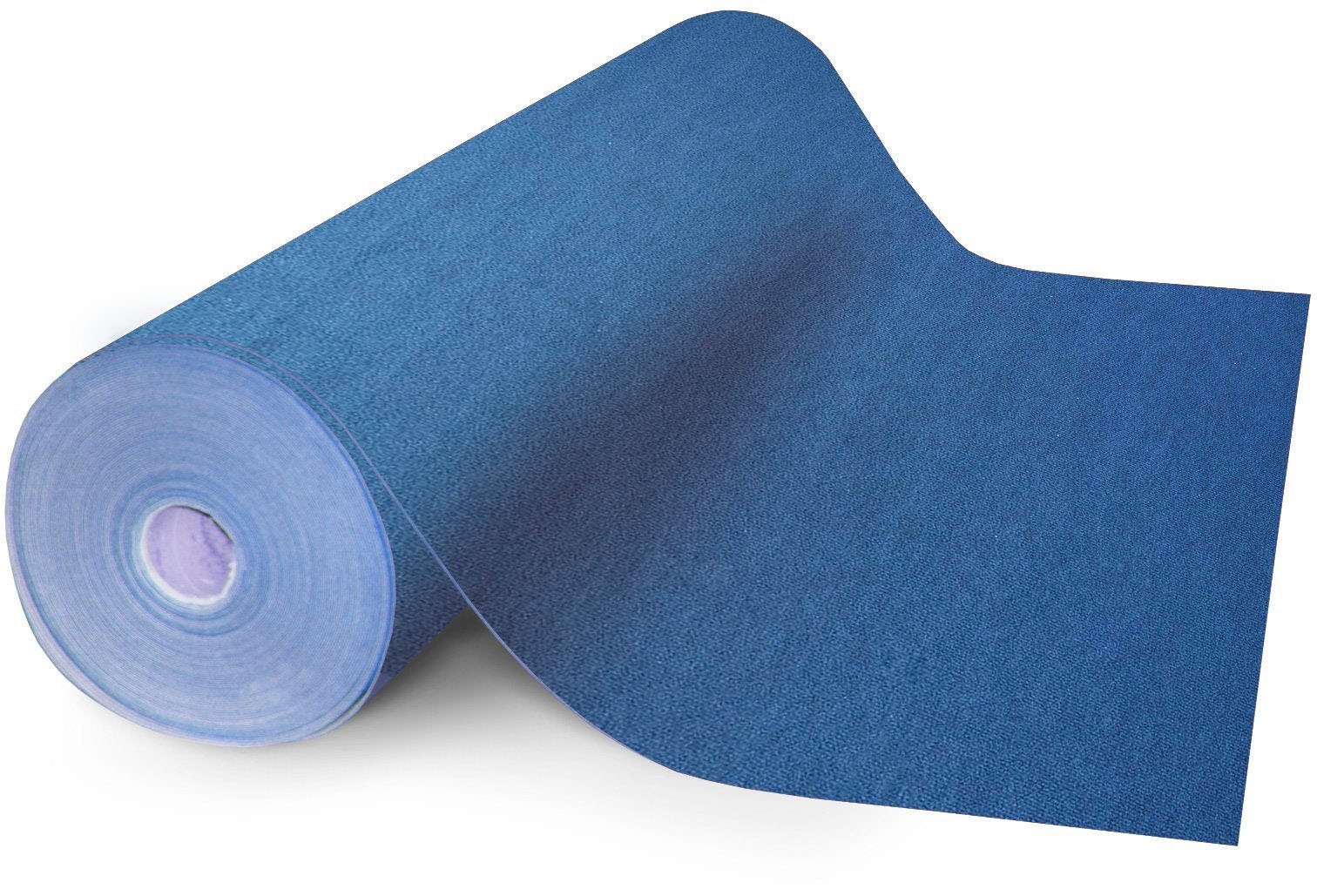 Teppichboden OTTO HOME "Malta, Gesamthöhe 3 mm", blau (dunkelblau), B:200cm L:600cm, Kunstfaser, Teppiche, verschiedene Farben & Größen, Polypropylen, Nadelfilz