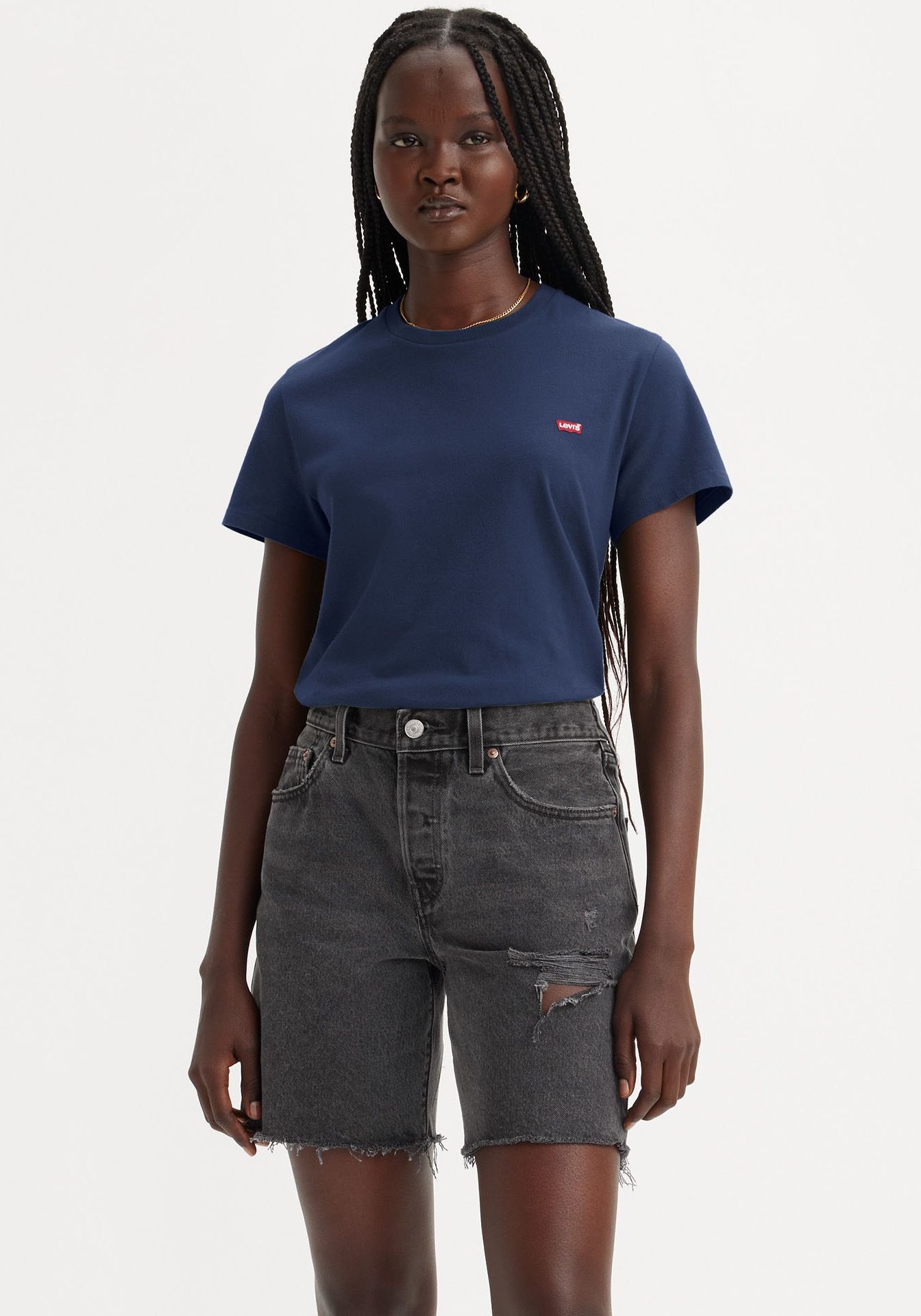 Levis T-Shirt "TEE Minilogo", mit kleiner Logostickerei günstig online kaufen