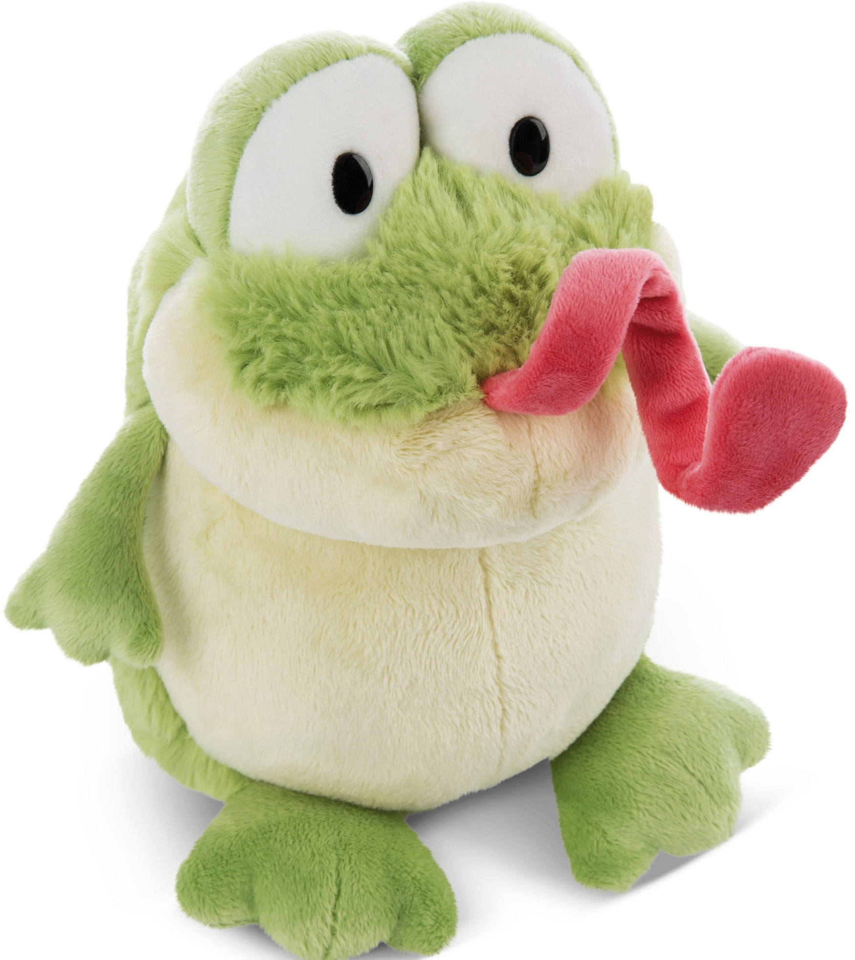 Nici Kuscheltier »Classic Bear, Frosch, 25 cm«, sitzend; enthält recyceltes Material