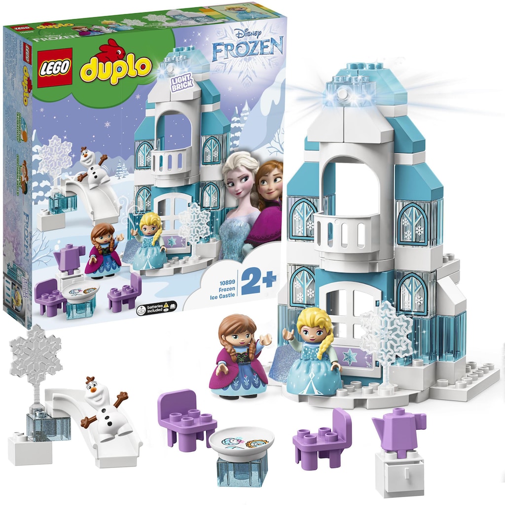 LEGO® Konstruktionsspielsteine »Elsas Eispalast (10899), LEGO® DUPLO® Disney Princess«, (59 St.)