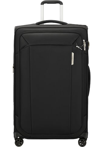 Weichgepäck-Trolley »Respark, ozone black, 79 cm«, 4 Rollen