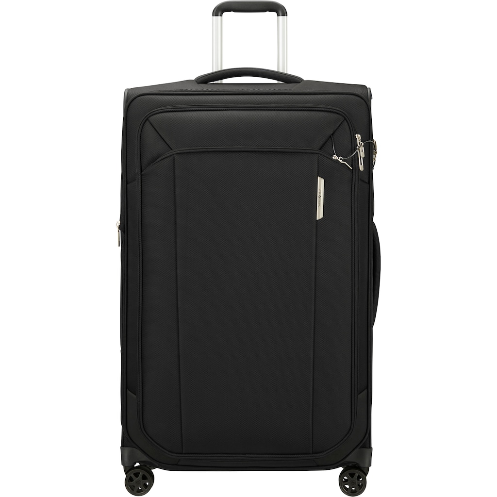 Samsonite Weichgepäck-Trolley »Respark, ozone black, 79 cm«, 4 Rollen