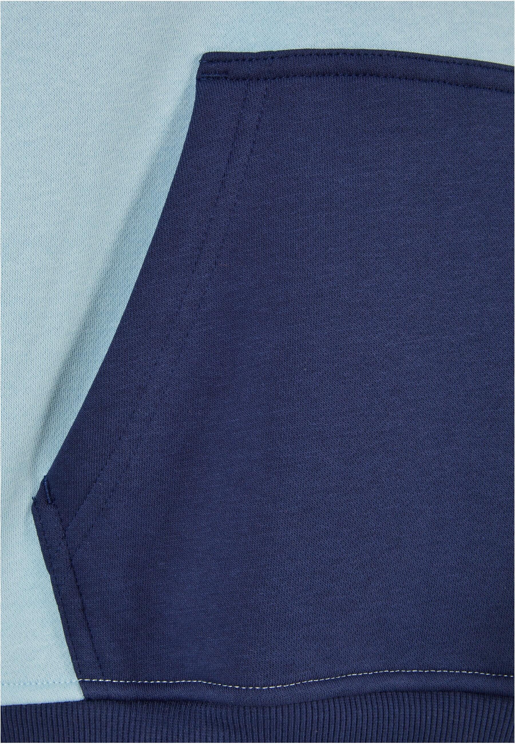 URBAN CLASSICS Sweater »Urban Classics Herren 2-Tone Fake Raglan Hoody«, (1 tlg.)