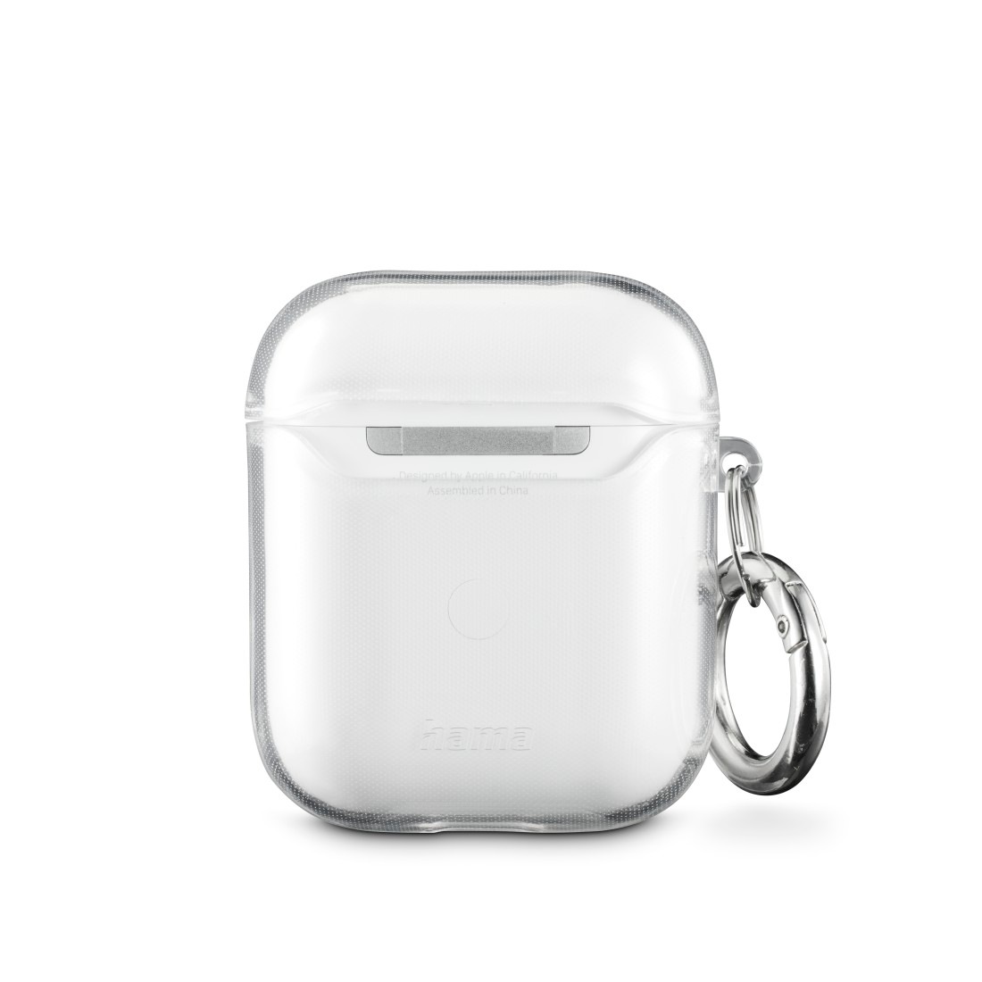 Hama Kopfhörer-Schutzhülle »Schutzhülle "Always Clear" für Ladecase Apple AirPods 1./2. Gen.«, Apple AirPods (1. Generation)-Apple AirPods (2. Generation)