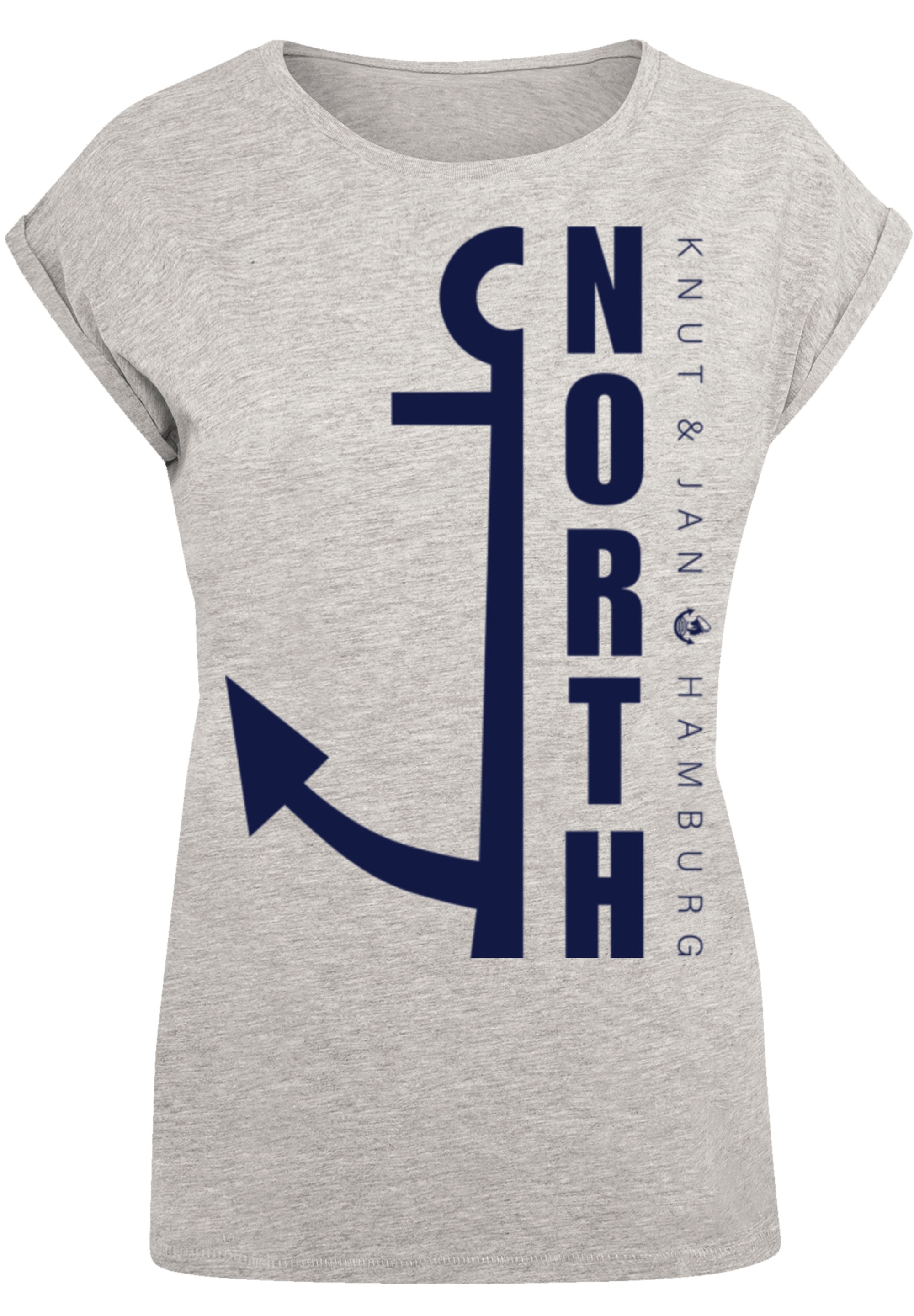 F4NT4STIC T-Shirt "PLUS SIZE North Anker", Print