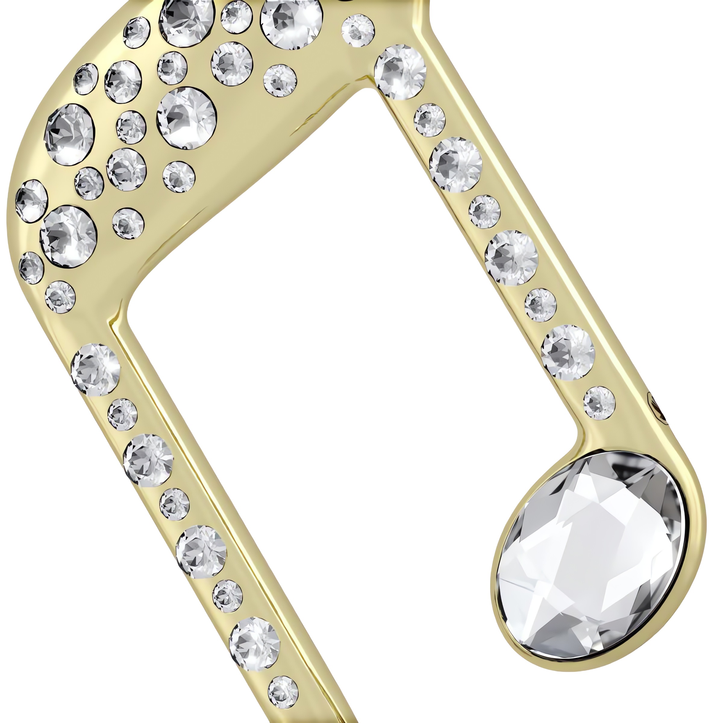 Swarovski Dekohänger »Kristallfigur Sammelfigur Musiknoten Ornament«, (1 St.), Swarovski® Kristall