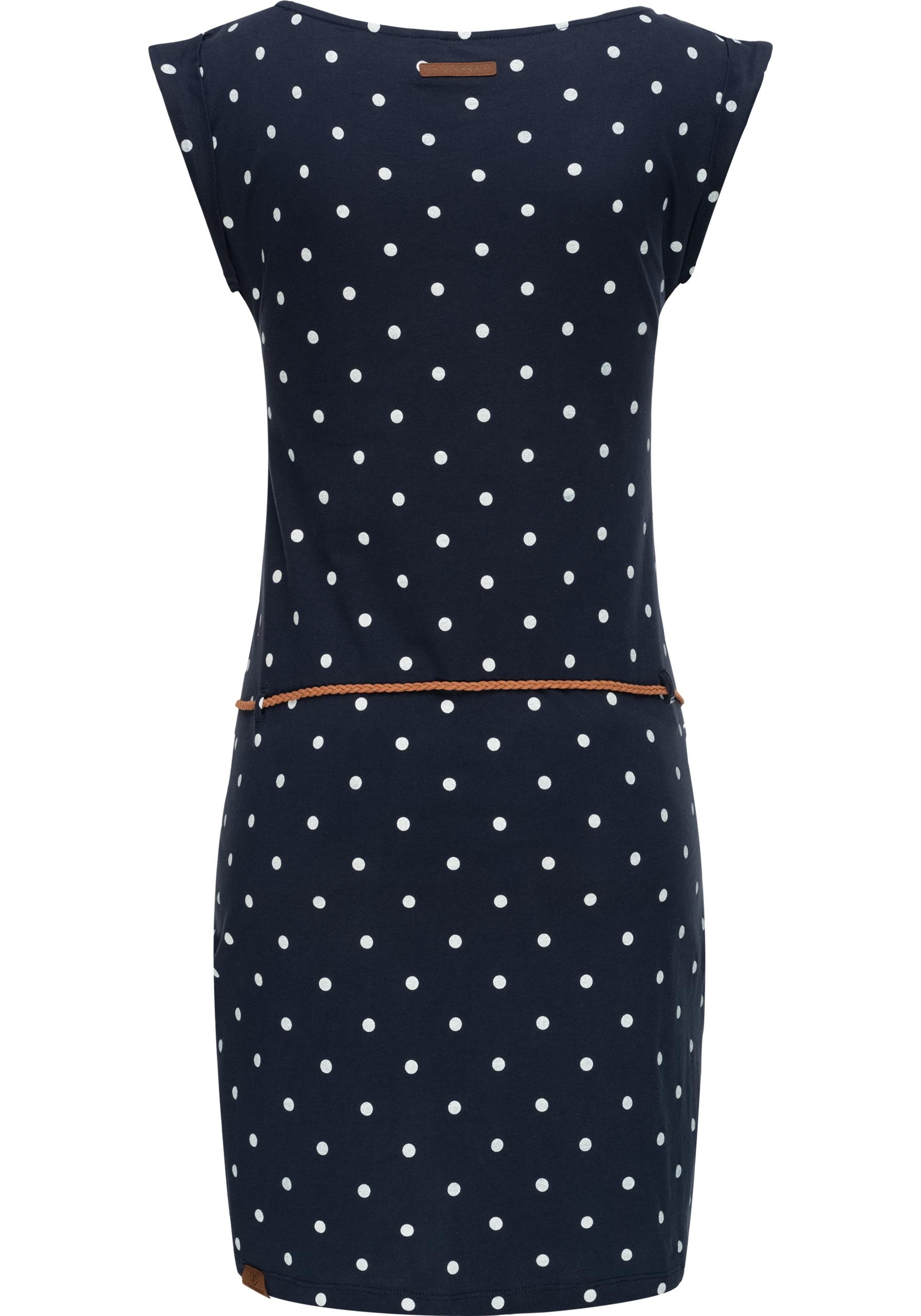 Ragwear Sommerkleid »Tag Dots«, leichtes Baumwoll Kleid mit Pünktchen-Muster