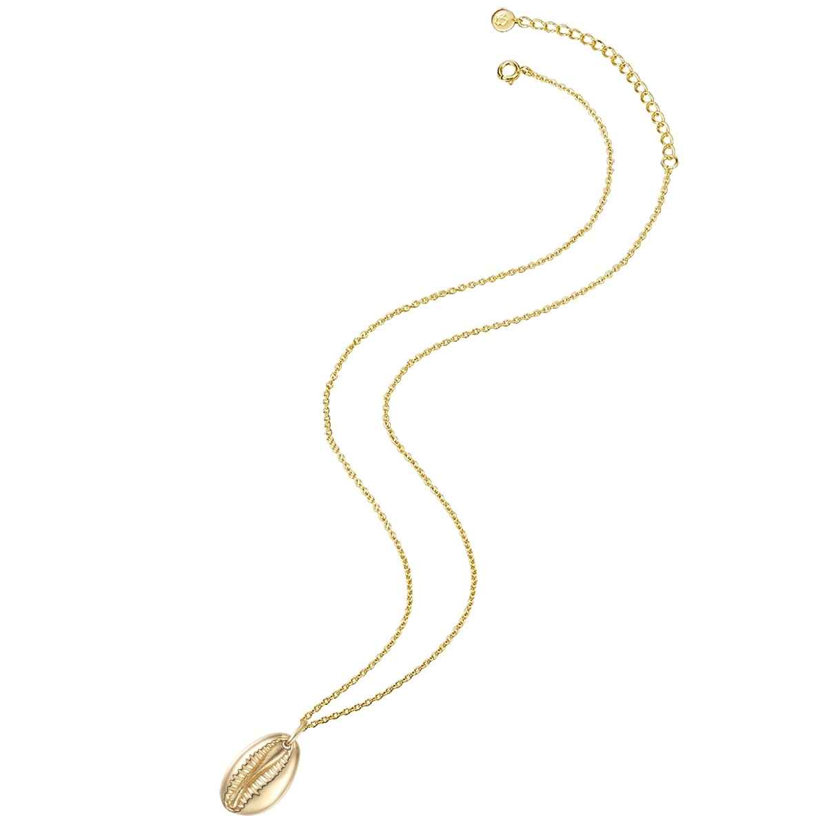 Glanzstücke München Kette mit Anhänger »GSM107« mit Muschel Motiv