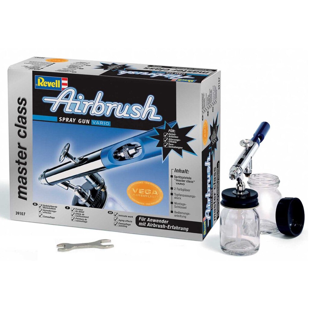 Revell® Farbsprühgerät »Airbrush-Pistole - Spray Gun master class Vario«