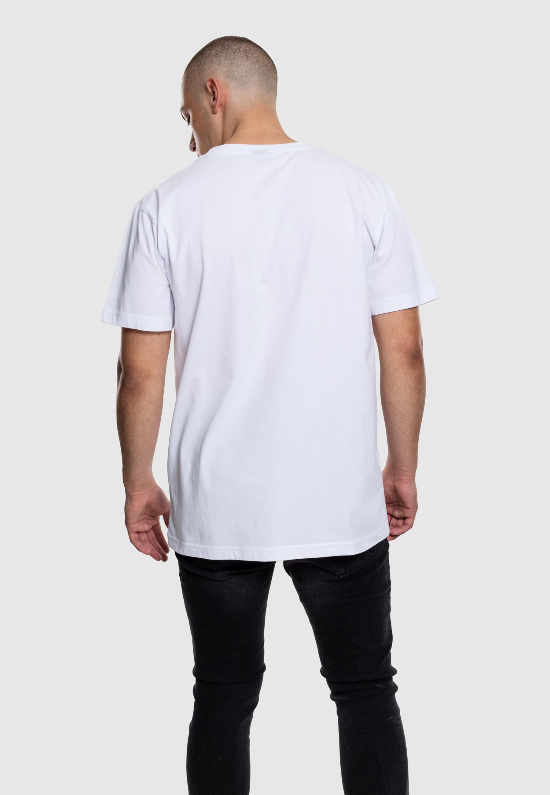 MisterTee Kurzarmshirt »MisterTee Herren LA Sketch Tee«, (1 tlg.)