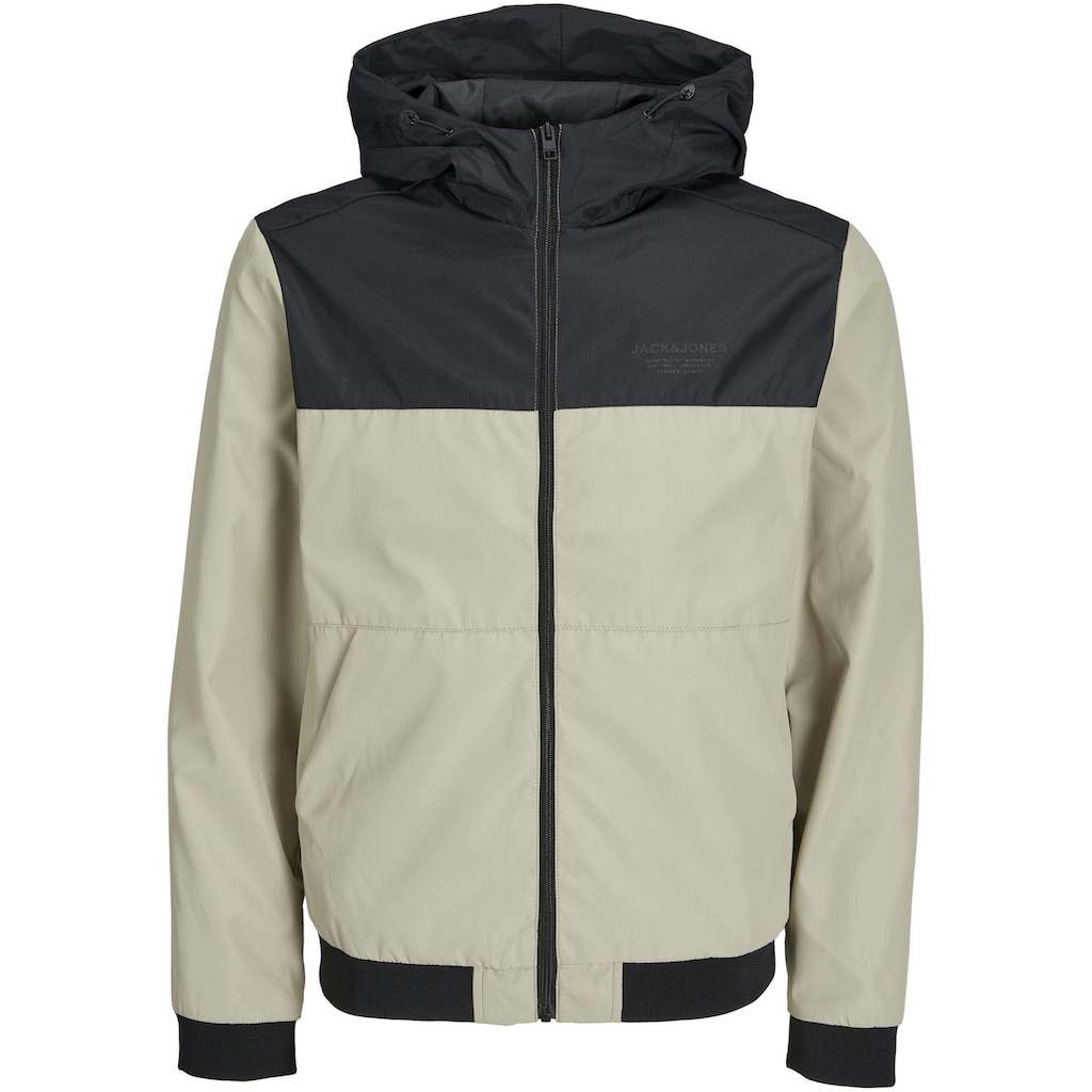 Jack & Jones Blouson »SEAM JACKET HOOD«, mit Kapuze