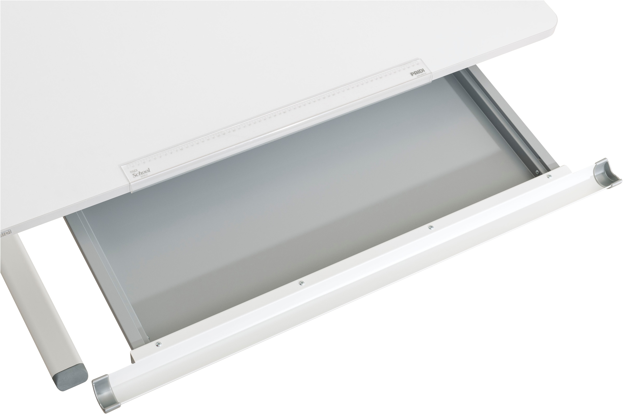 PAIDI Schubkasten "Unterbau aus Metall" B/H/T ca. 78x4x38cm, Silberfarbig, günstig online kaufen