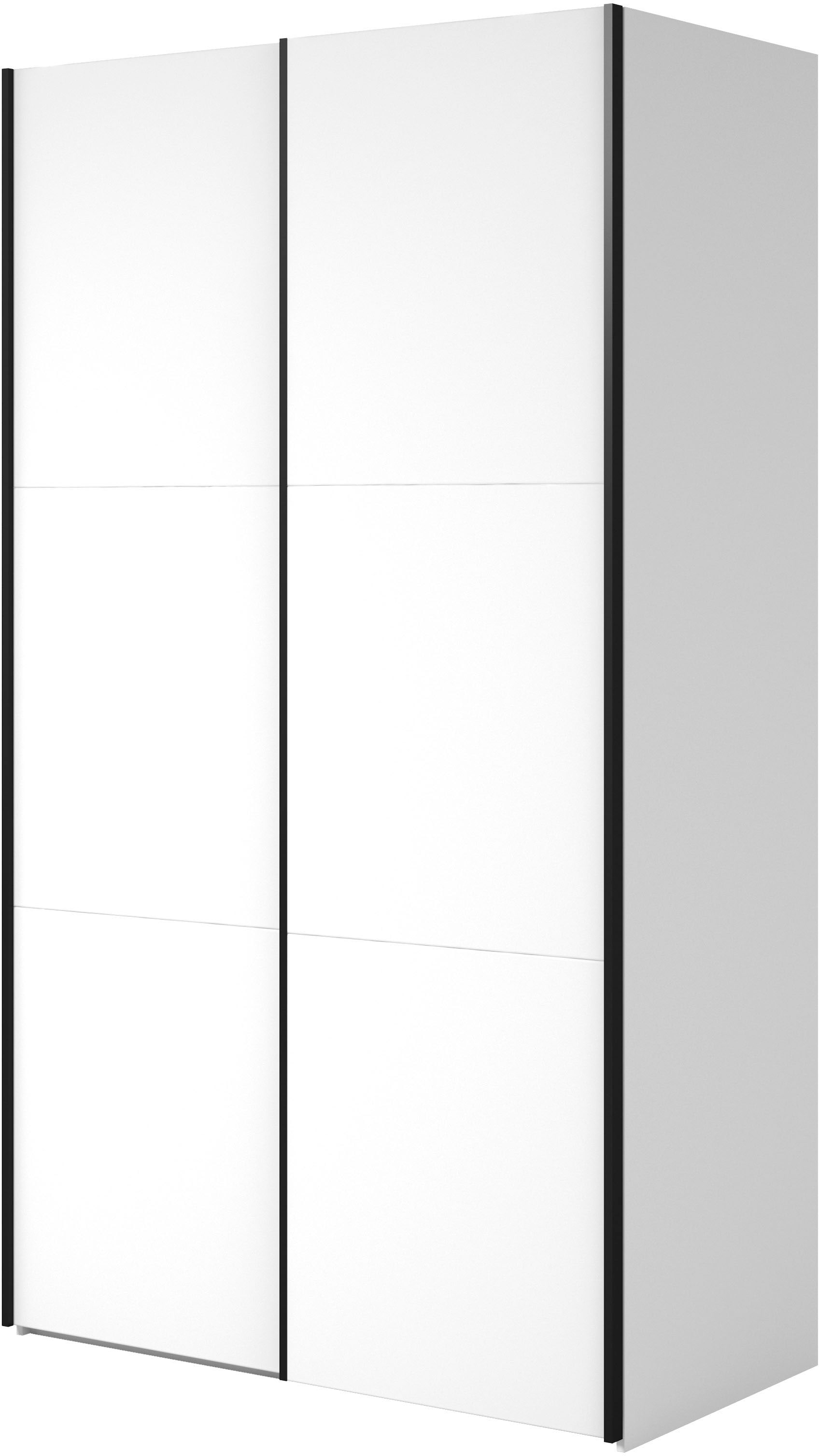 INOSIGN Kleiderschrank »Eastvale, 120x64x210cm, ideal für kleine Räume oder Nischen«, Schrank mit Schwebetüren, FSC-zertifiziert, Metallgriffe