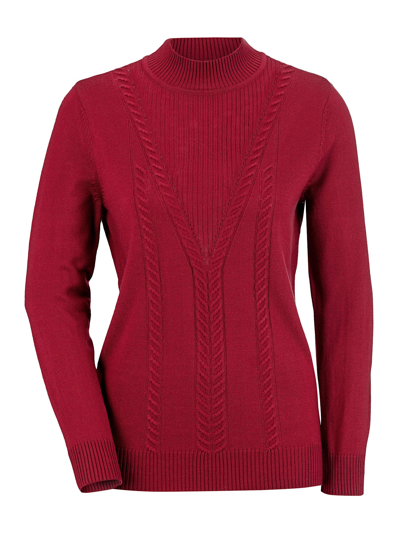 Casual Looks Stehkragenpullover »Pullover«