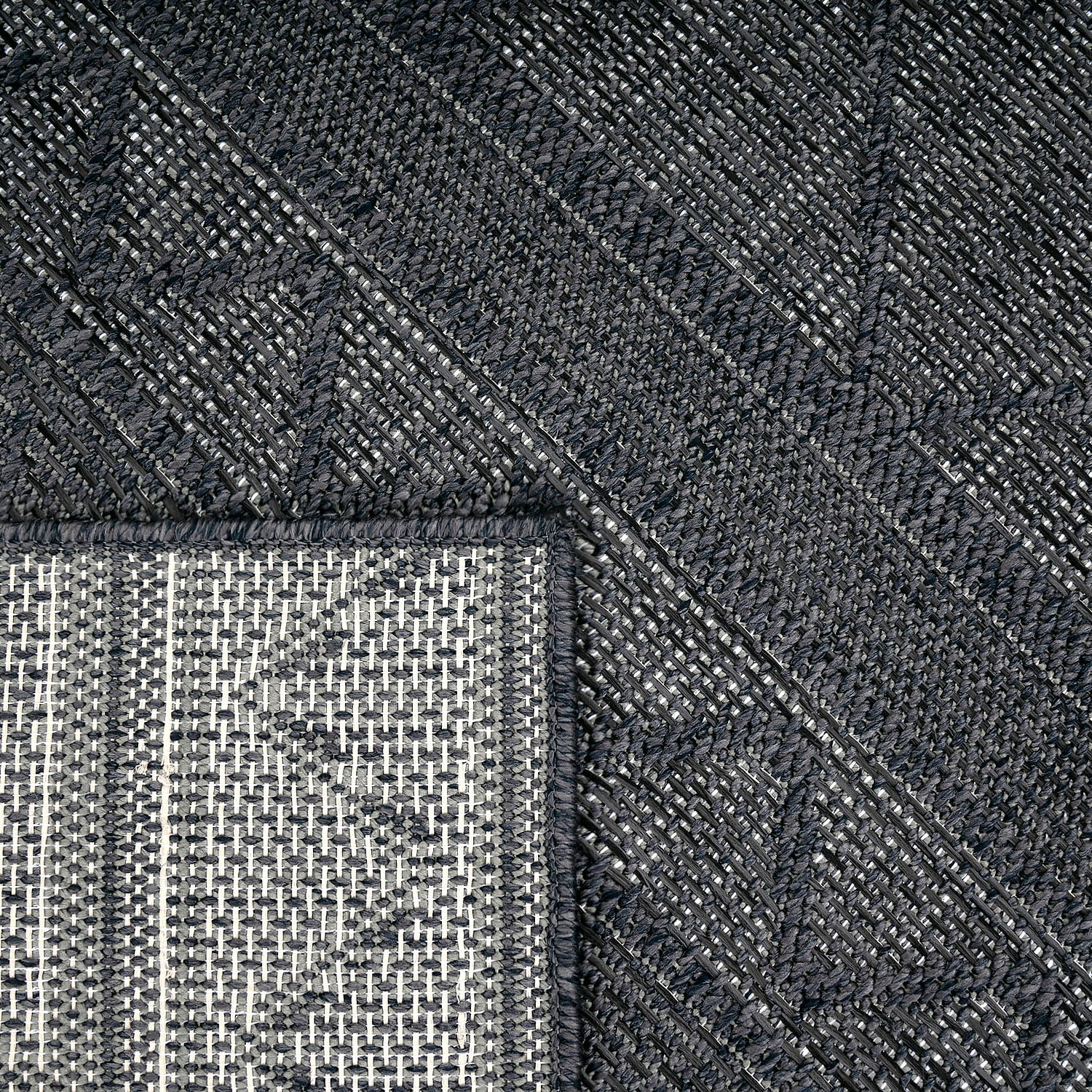 Rechnung Flachgewebe, mit rechteckig, auf Teppich Paco Design Rauten, Home 191«, geeignet BAUR »Vermont | modernes Outdoor gesteift,