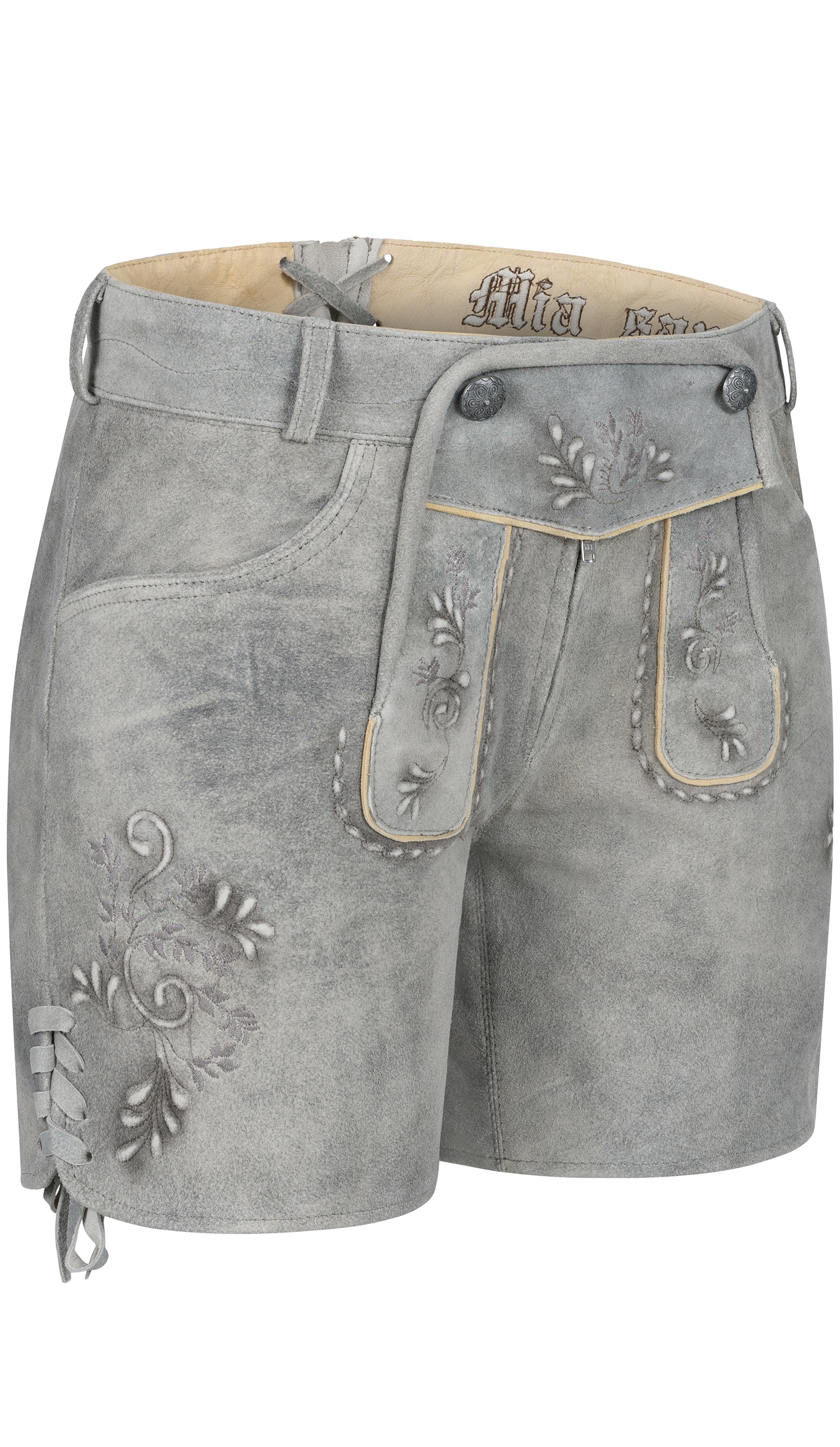 Nübler Trachtenlederhose "Hotpant Victoria"