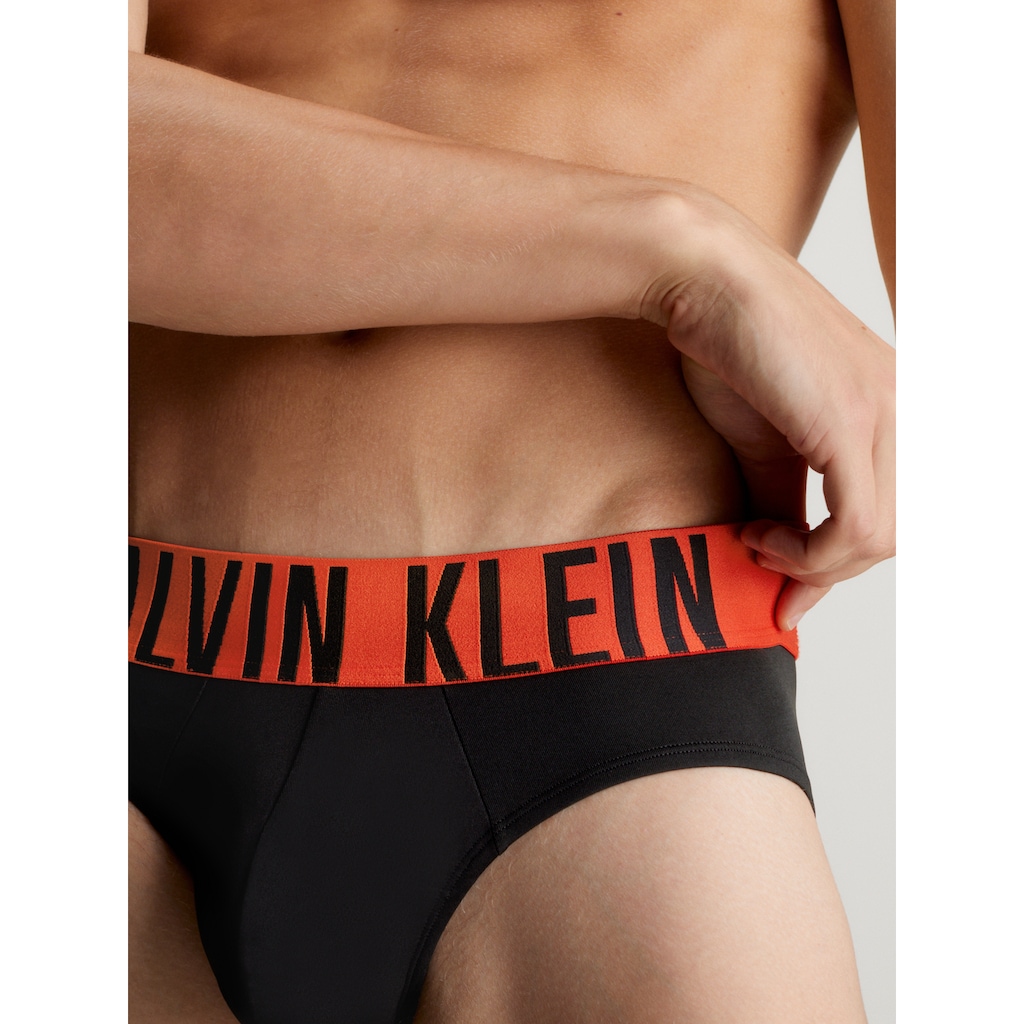 Calvin Klein Underwear Hipster »HIP BRIEF 3PK«, (Packung, 3 St., 3er), mit Logo-Stretchbund