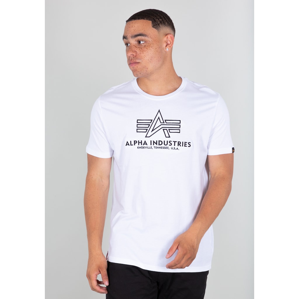 Alpha Industries T-Shirt »ALPHA INDUSTRIES Men - T-Shirts Basic T Embroidery«