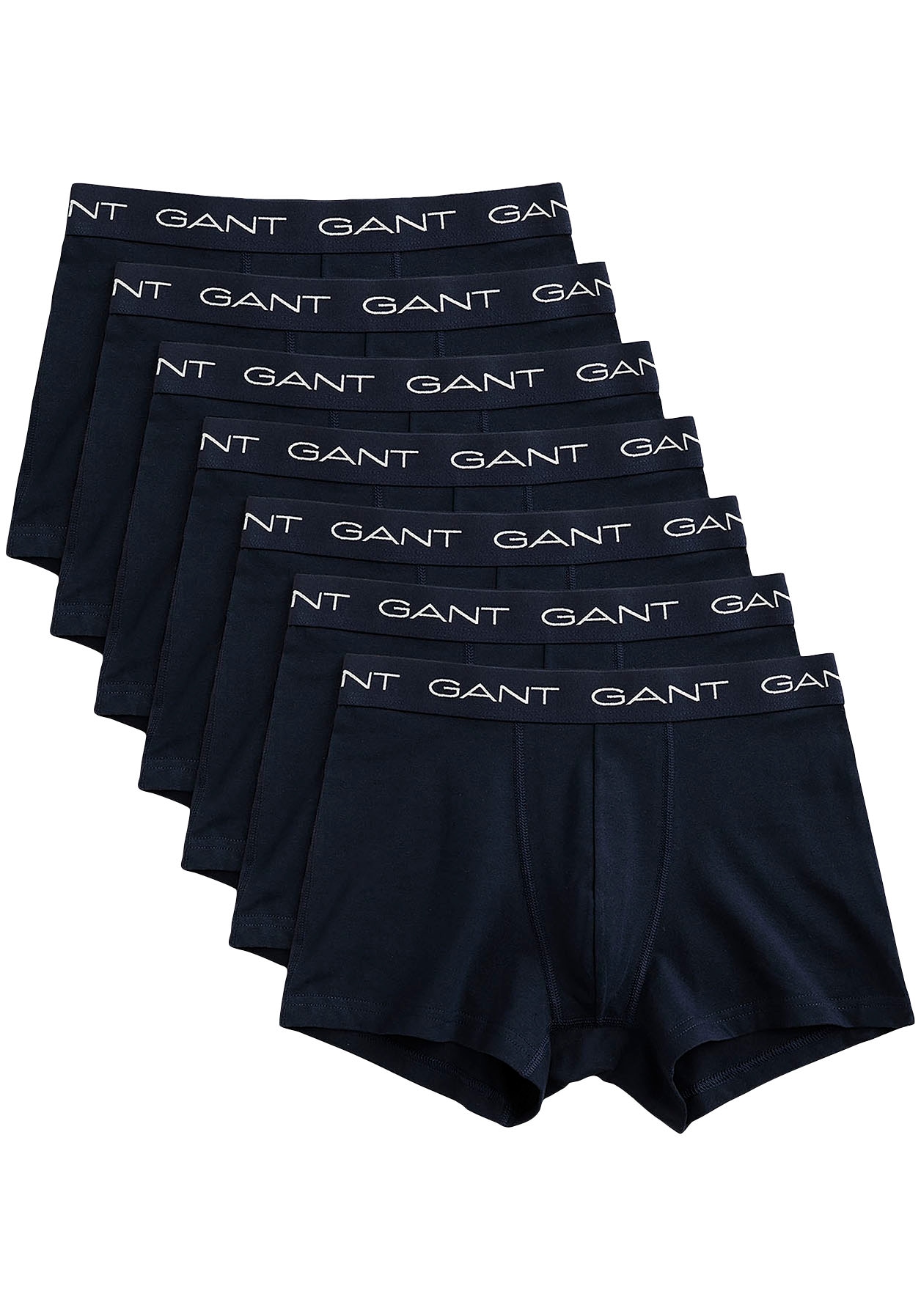 Gant Boxershorts "TRUNK 7-PACK" Packung, 7, 7 Stk. tlg., mit elastischem Lo günstig online kaufen