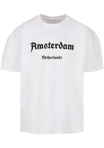 T-Shirt »Merchcode Herren Amsterdam Ultra Heavy Cotton Box T-Shirt«, (1 tlg.)