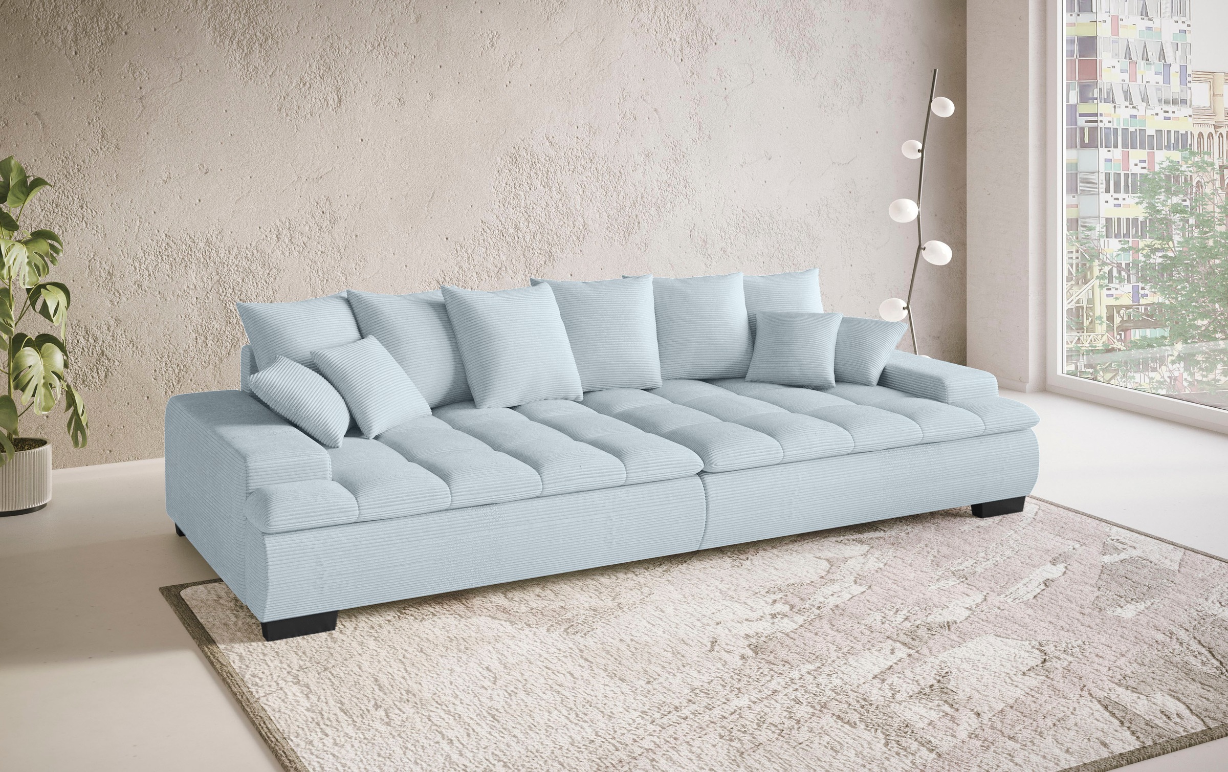 Mr. Couch Big-Sofa "Haiti II", mit Kaltschaumpolsterung, bis 140 kg belastb günstig online kaufen