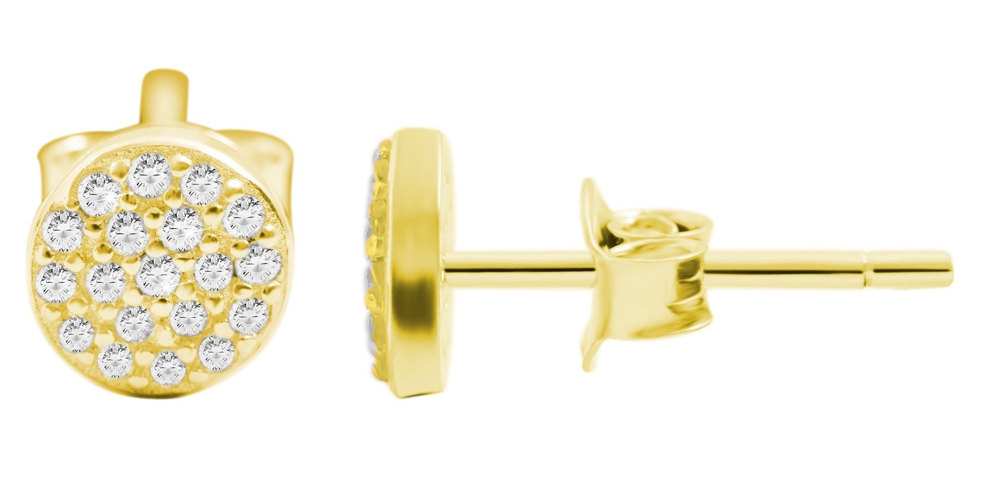 Adelia´s Paar Ohrhänger "Damen Ohrringe – Ohrstecker aus 925 Silber mit Zir günstig online kaufen