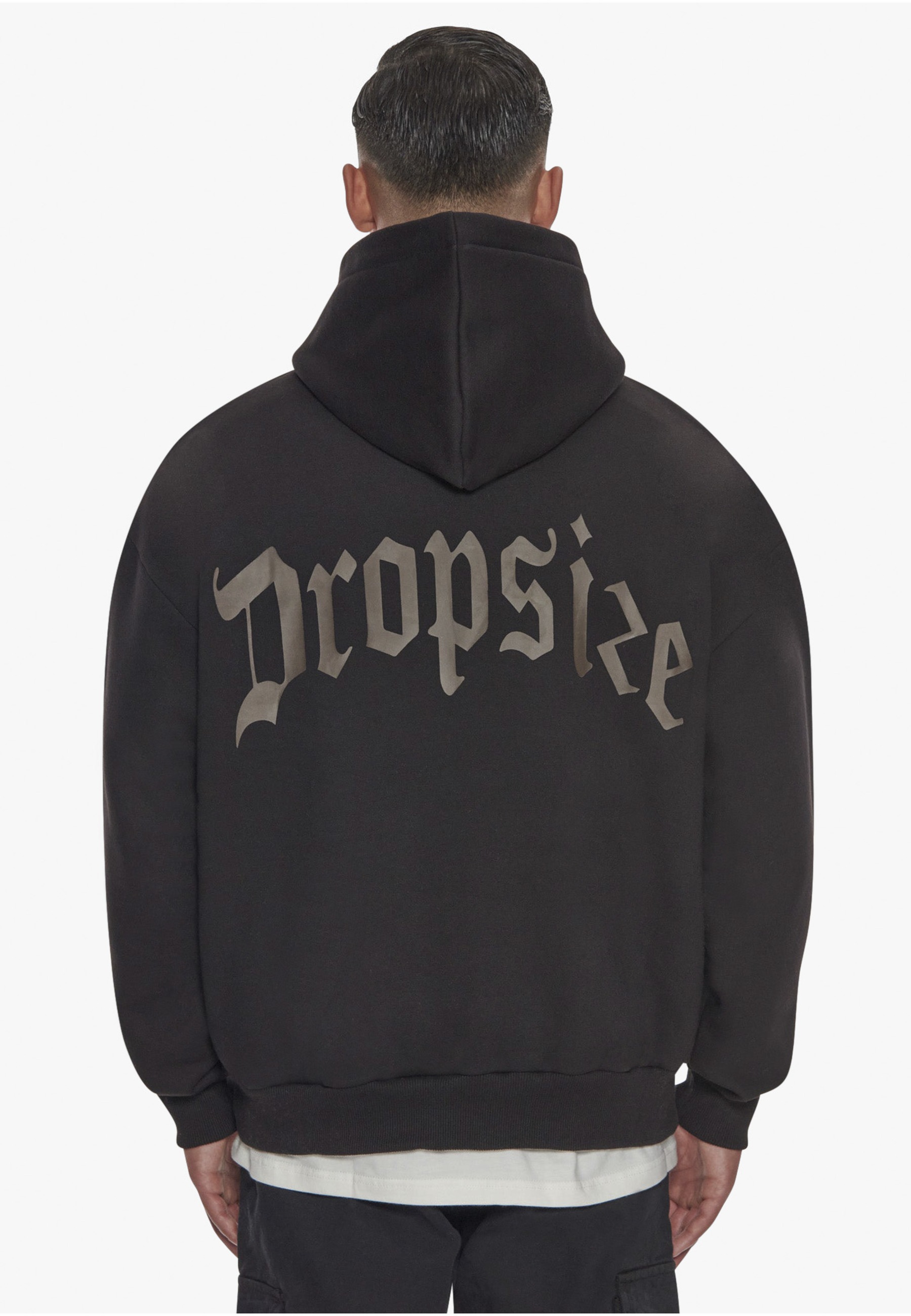 Dropsize Kapuzensweatshirt »Dropsize Herren Heavy Backlogo Hoodie«, 1
