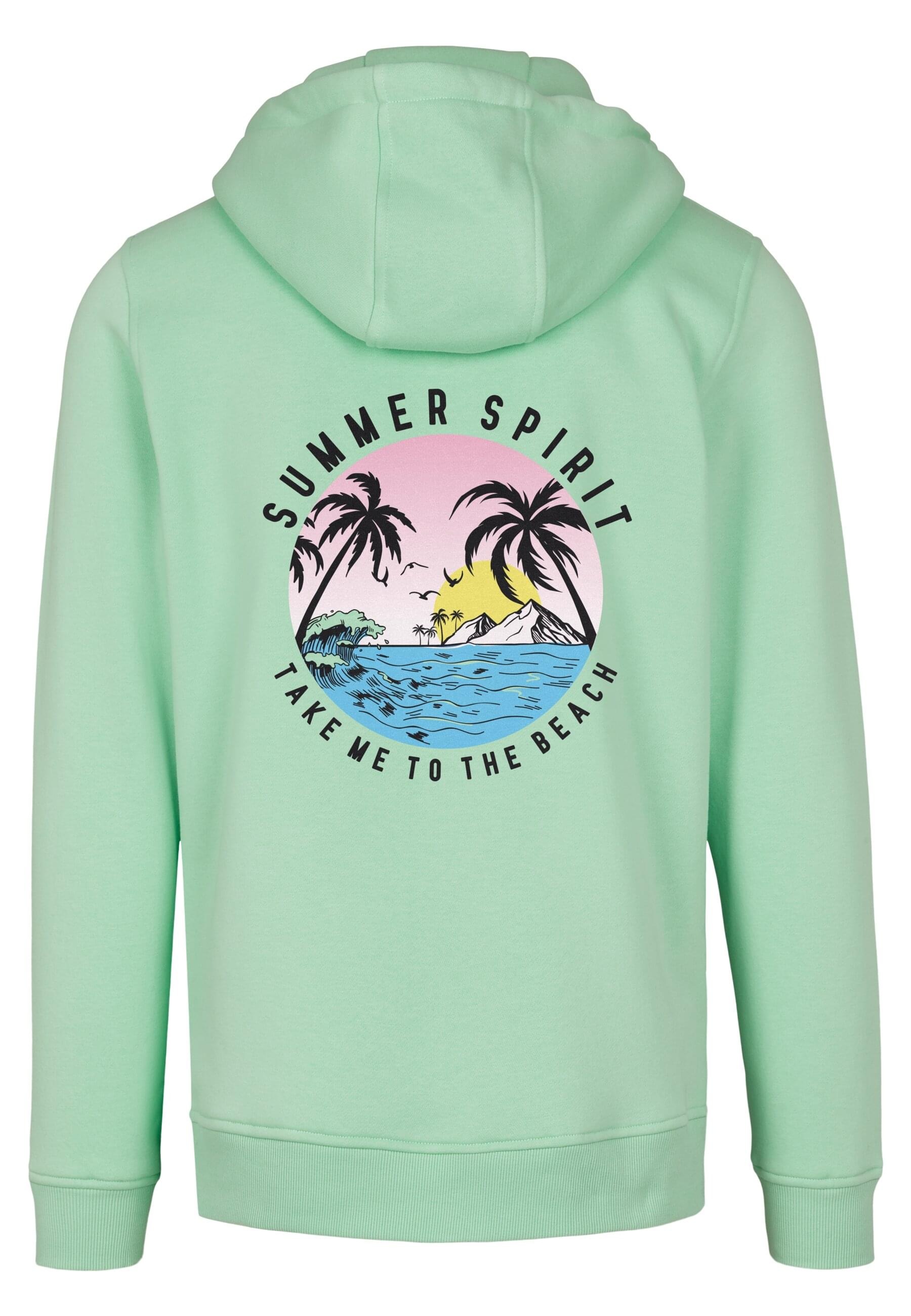 MisterTee Rundhalspullover "MisterTee Damen Ladies Summer Spirit Hoody" günstig online kaufen