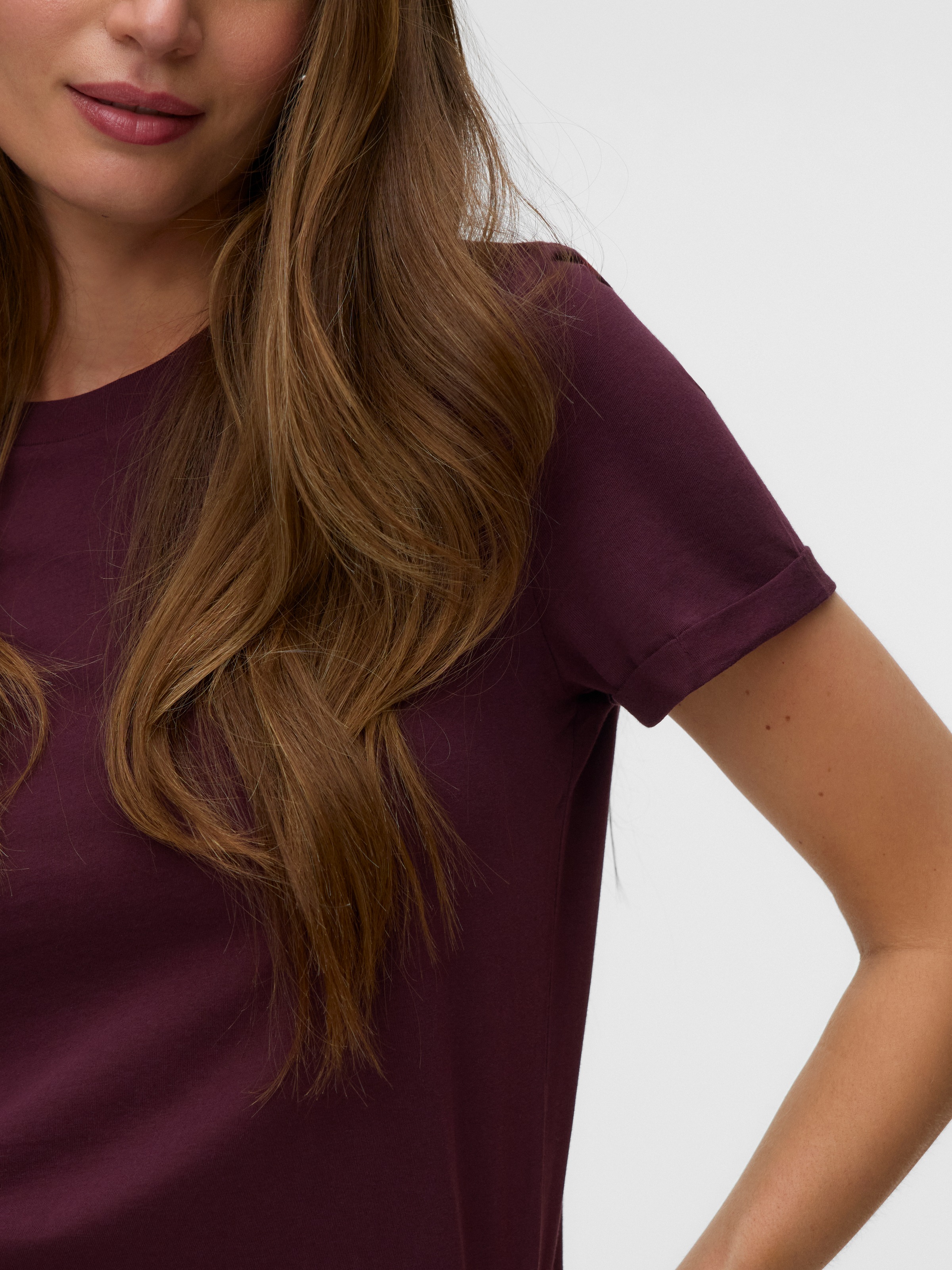 Vero Moda VMPaula T-Shirt Red L 4