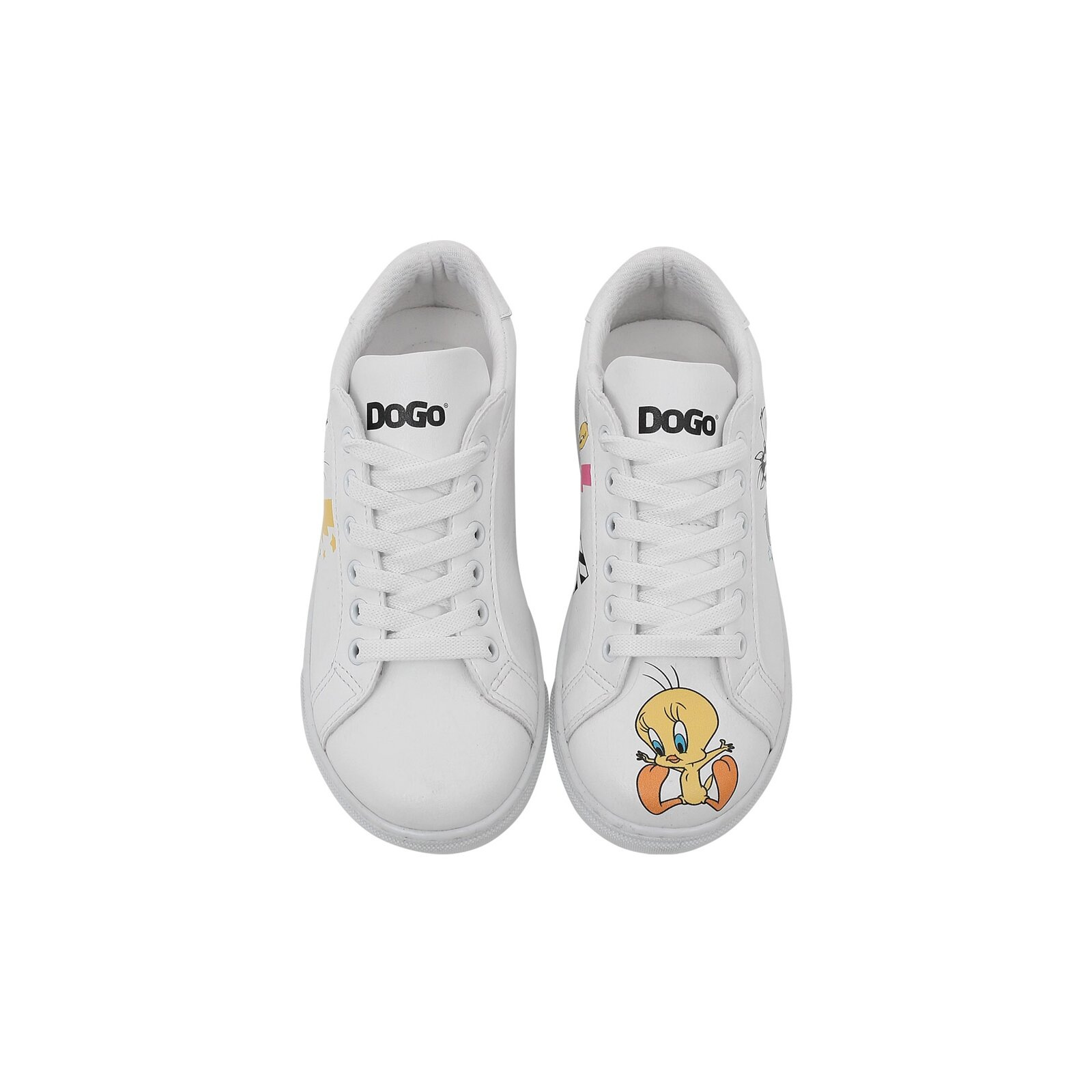 DOGO Sneaker »Ace Low-Top Sneaker Kids Best Of Tweety And Sylvester Kinder«, Vegan