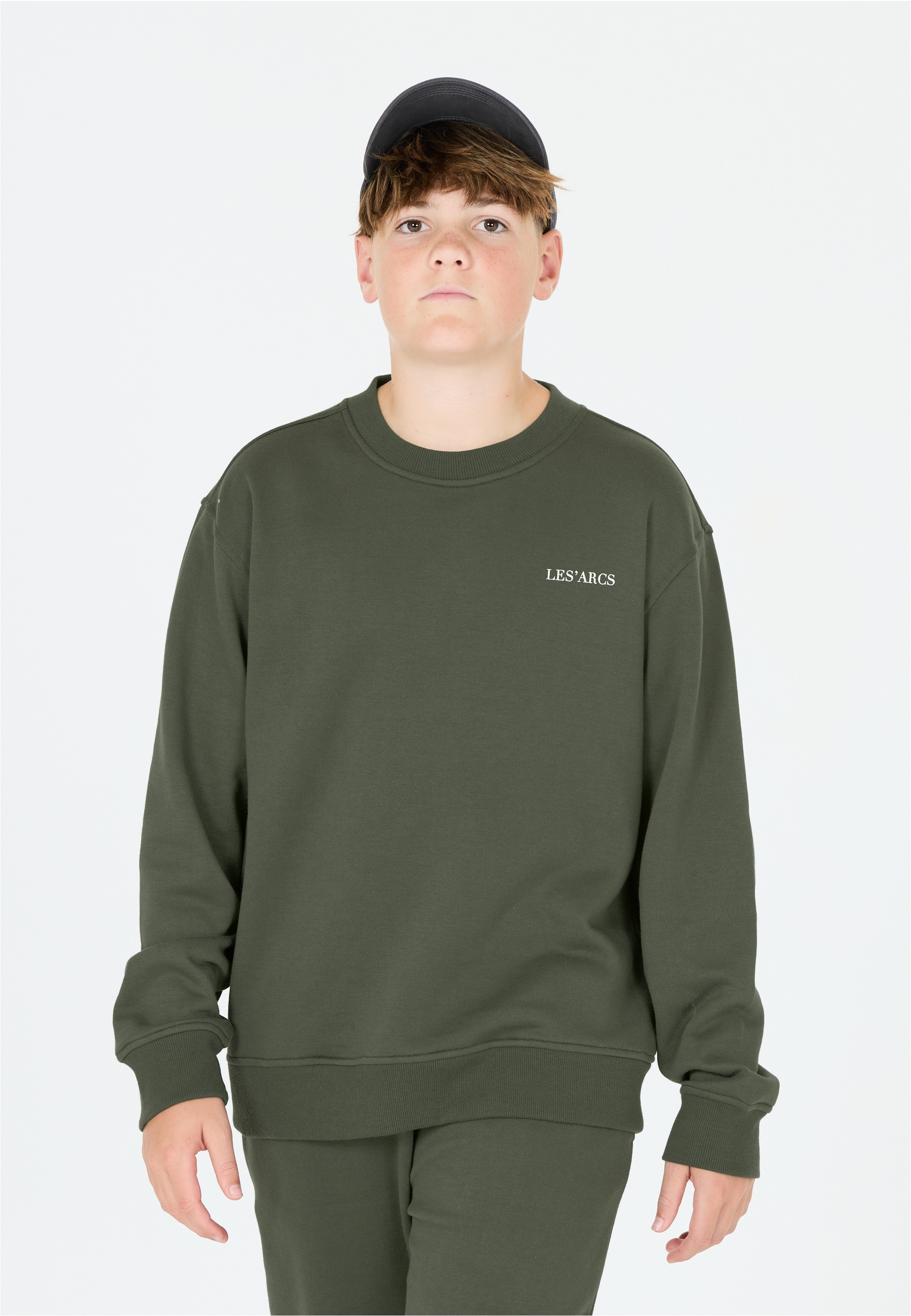 LesArcs Sweatshirt "Deasach", mit stylischem Print und bequemer Passform