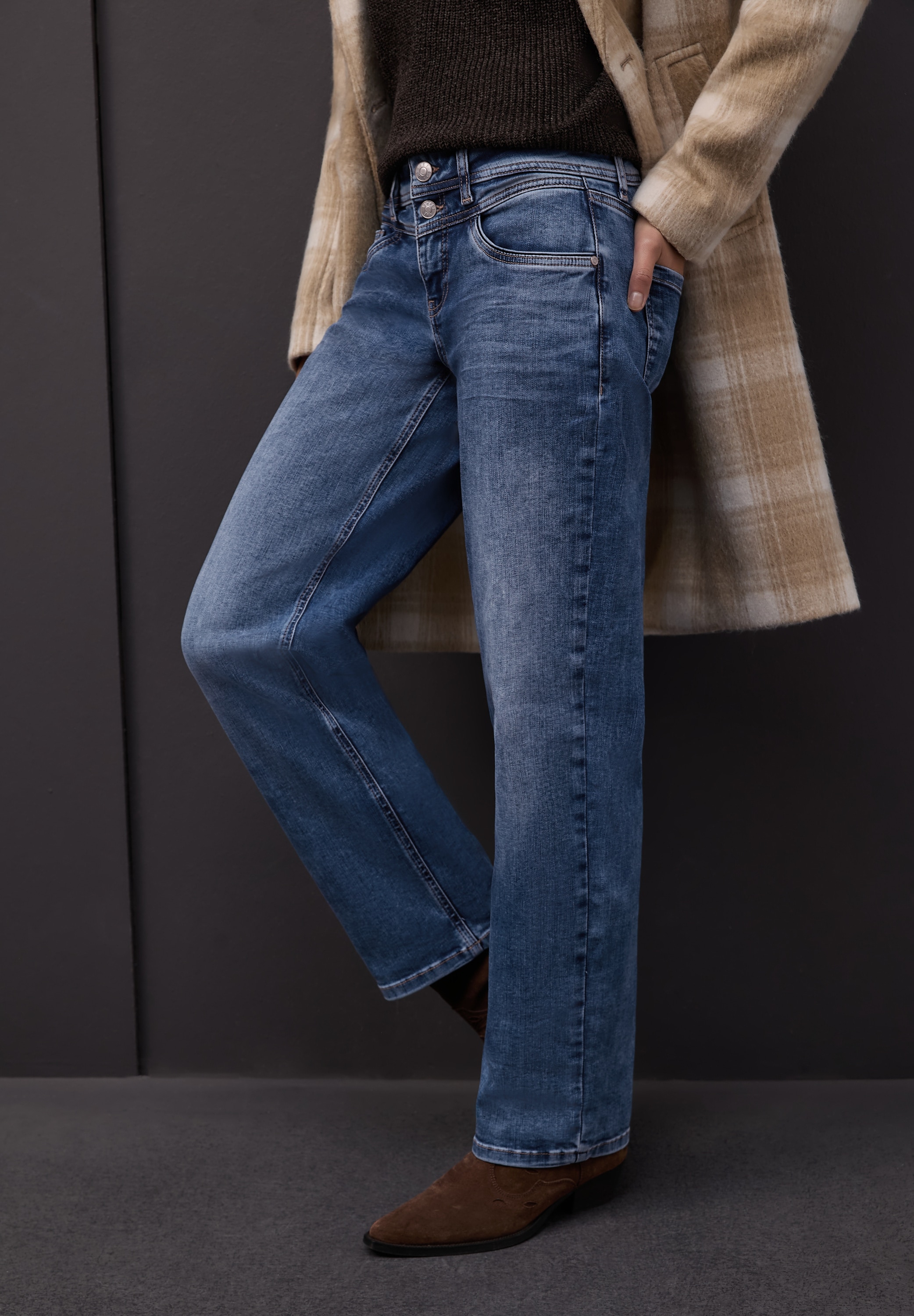 STREET ONE Comfort-fit-Jeans 5-Pocket-Style