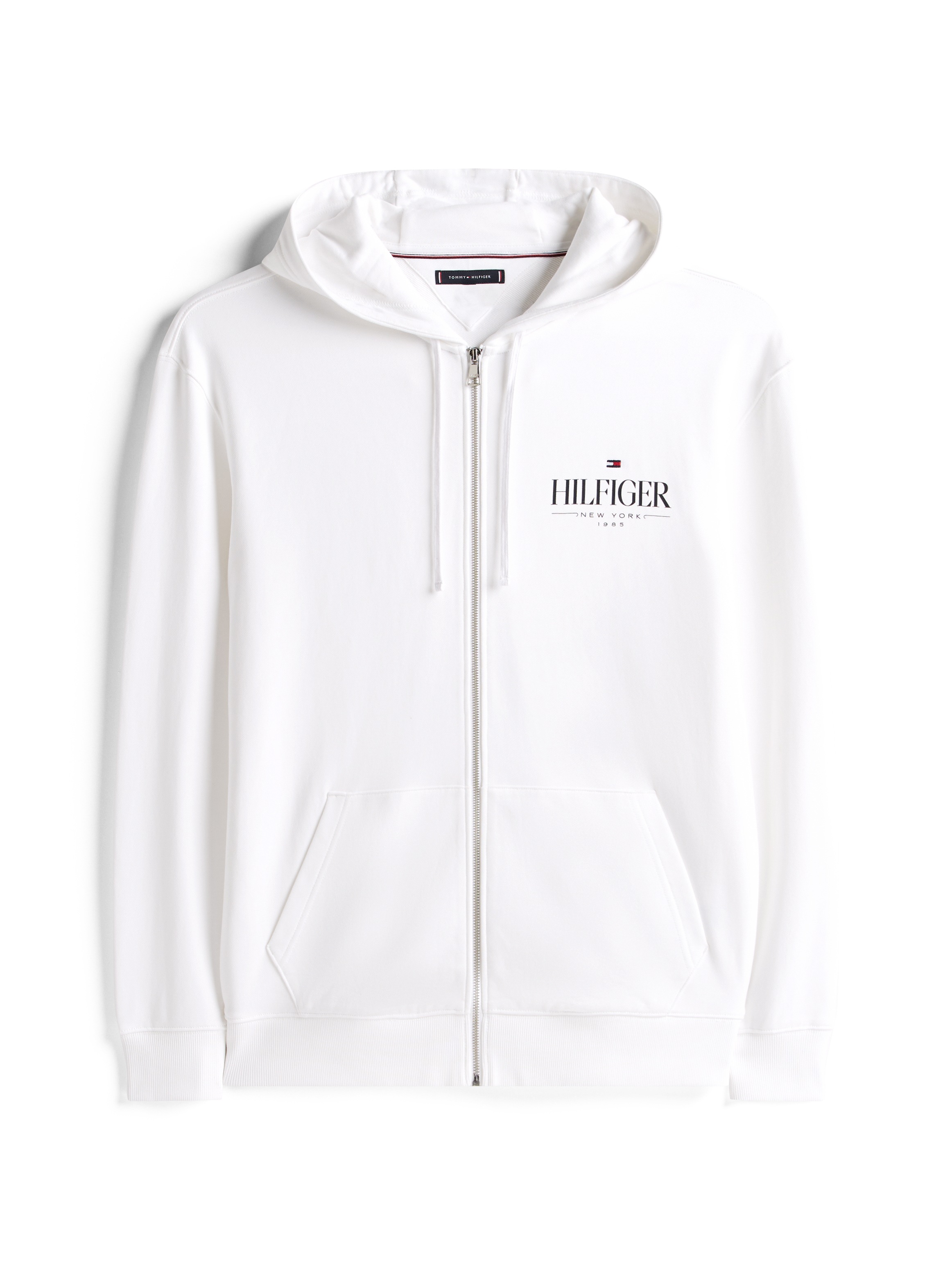 Tommy Hilfiger Big & Tall Kapuzensweatjacke »BT-HILFIGER STACKED HOODED ZIP-B«, Große Größen