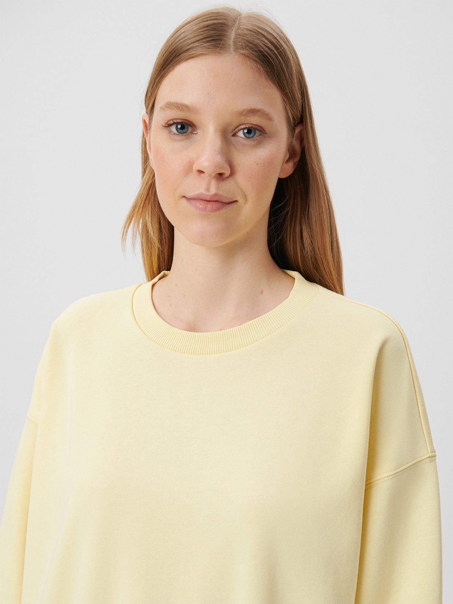 Mavi Rundhalspullover »CREW NECK SWEATSHIRT«, Sweatshirt cropped