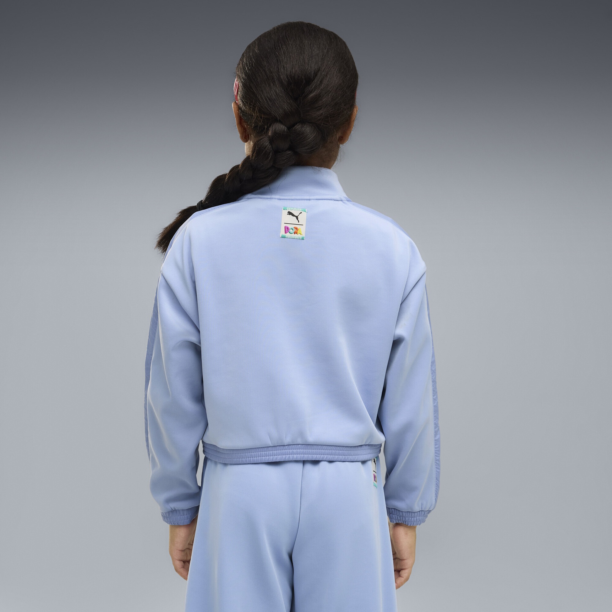 PUMA Sweatshirt »PUMA x DORA THE EXPLORER T7 Relaxed Sweatshirt Mädchen«
