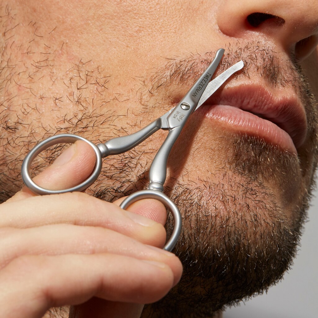 TWEEZERMAN Nasenhaarschere »GEAR Facial Hair Scissors«