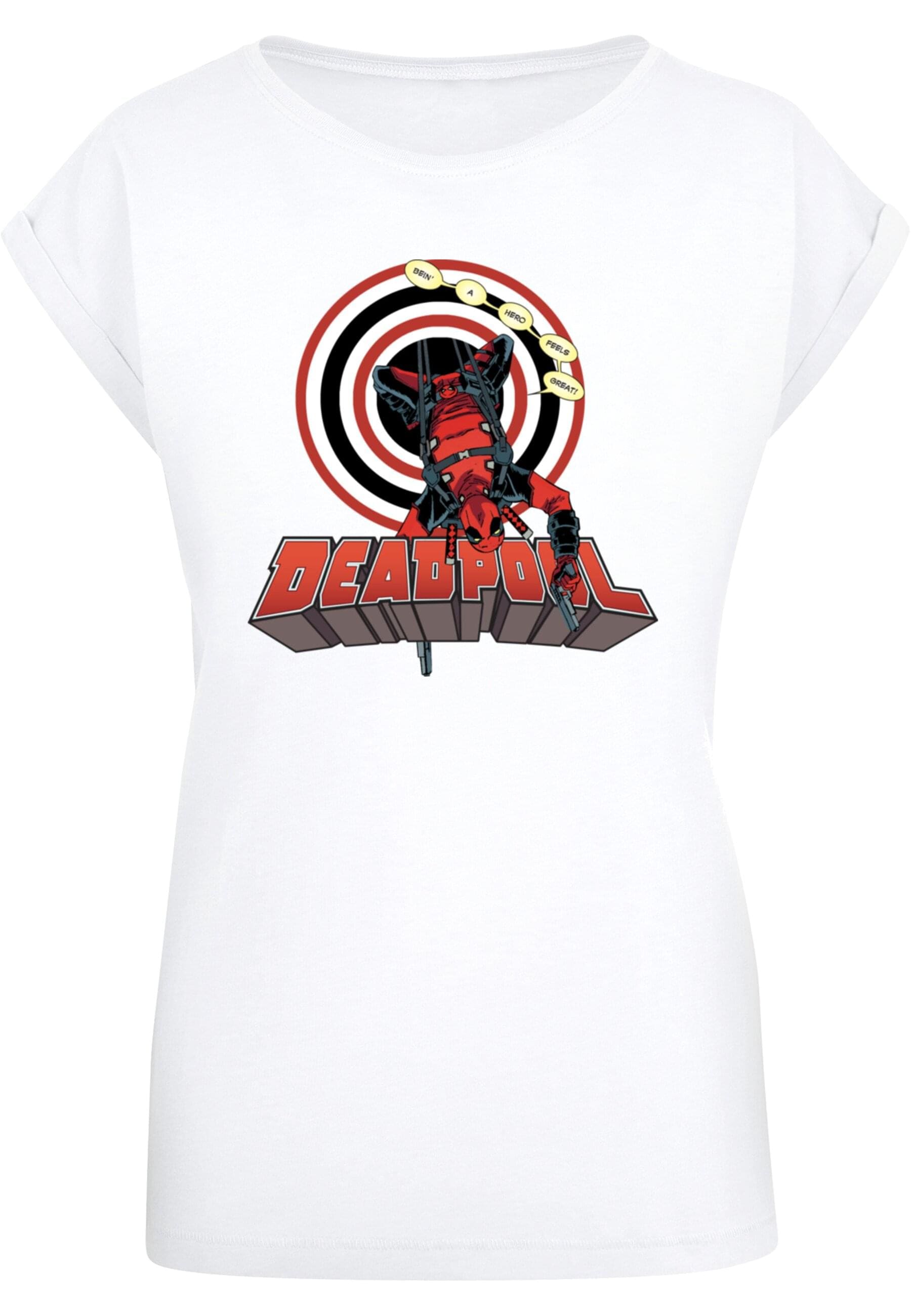 ABSOLUTE CULT T-Shirt "ABSOLUTE CULT Damen Ladies Deadpool - Upside Down T- günstig online kaufen