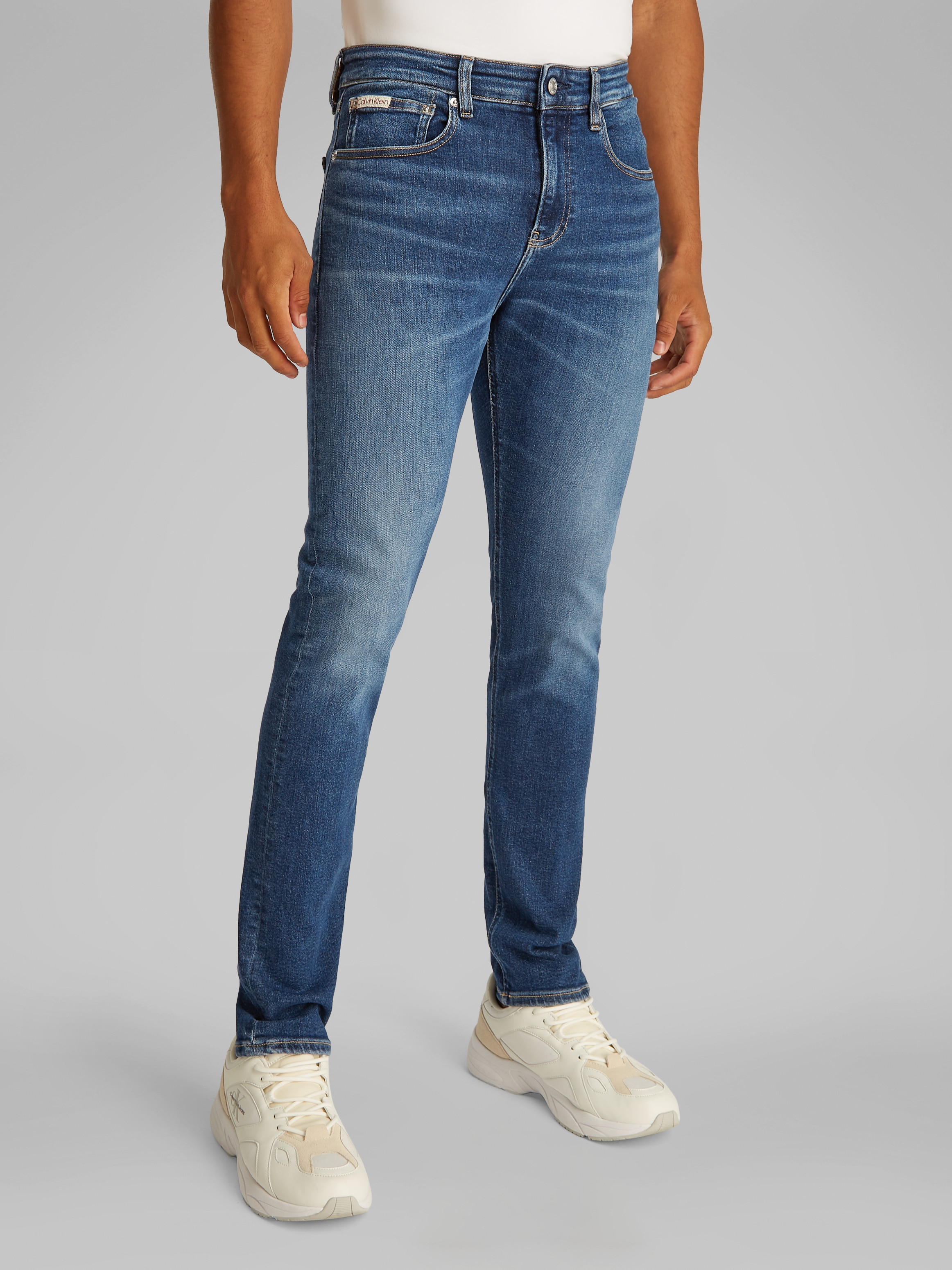 Calvin Klein Jeans Skinny-fit-Jeans "SKINNY", im minimalistischen Look günstig online kaufen