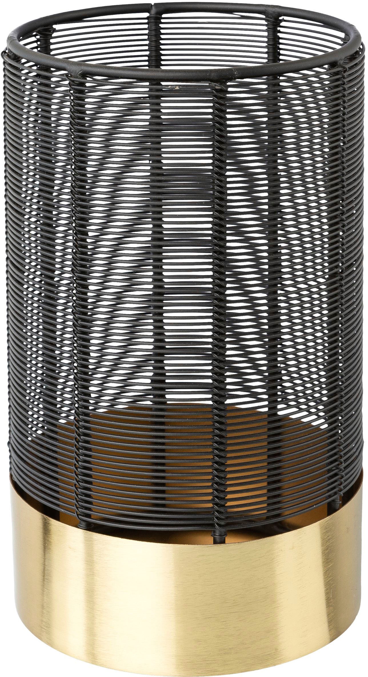 Leonique Windlicht »Kerzenhalter Alienor«, (1 St.), aus Metall, mit Draht-Struktur
