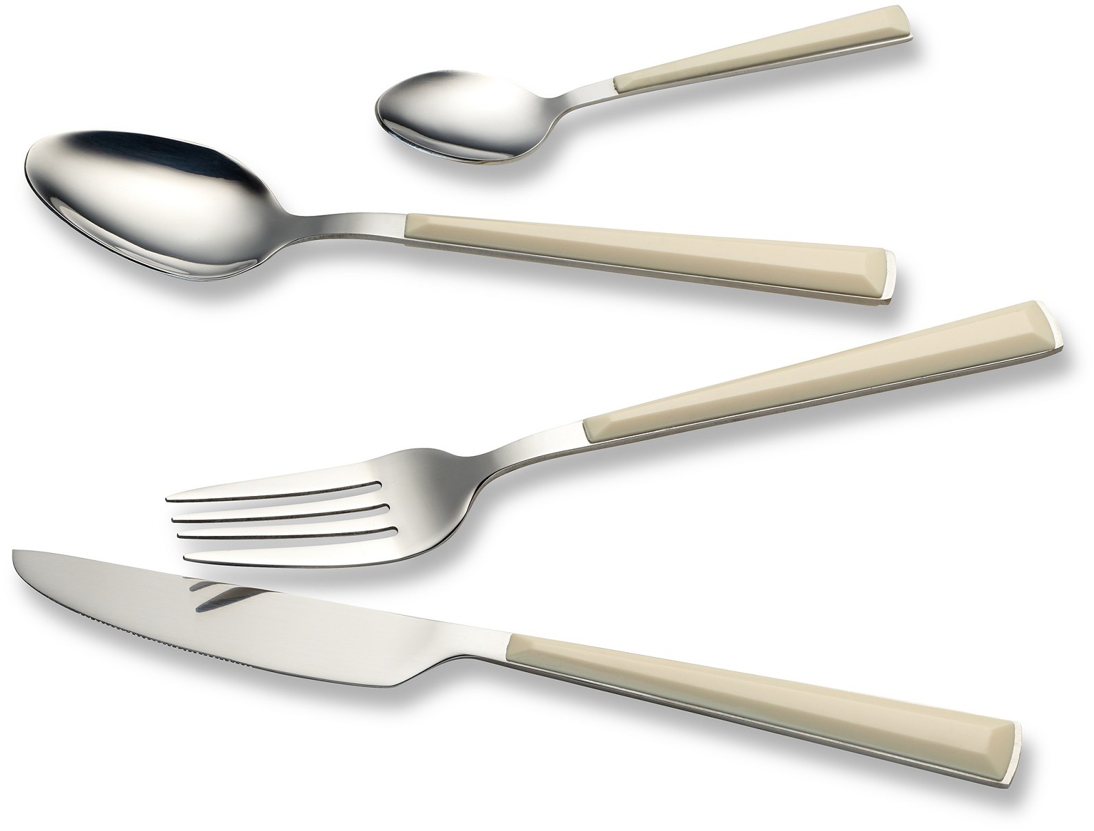 ECHTWERK Besteck Set "Basic" 16tlg creme